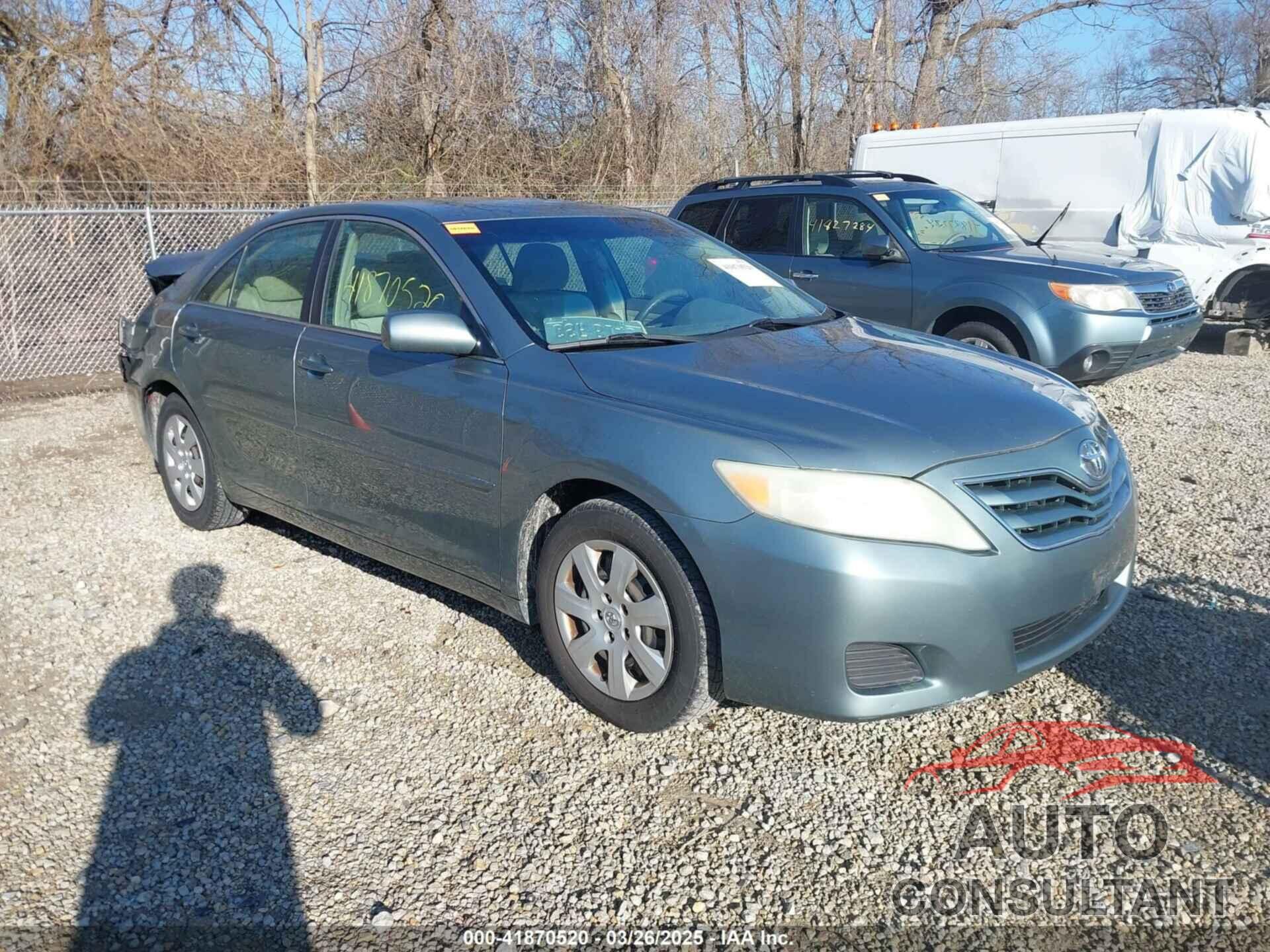TOYOTA CAMRY 2010 - 4T1BF3EK1AU572056
