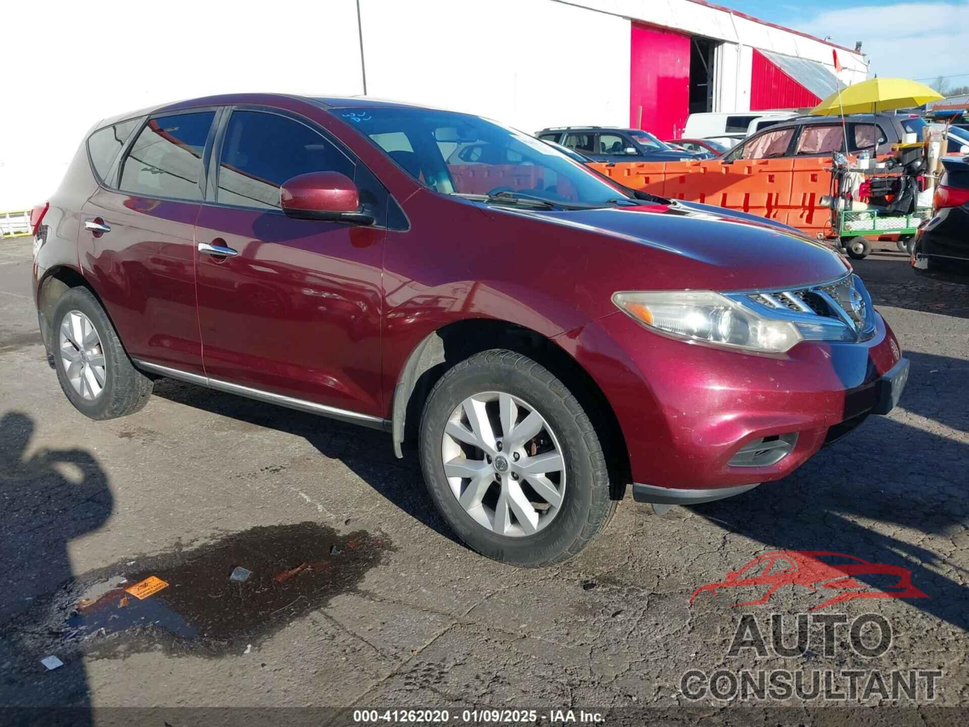 NISSAN MURANO 2011 - JN8AZ1MW3BW173224
