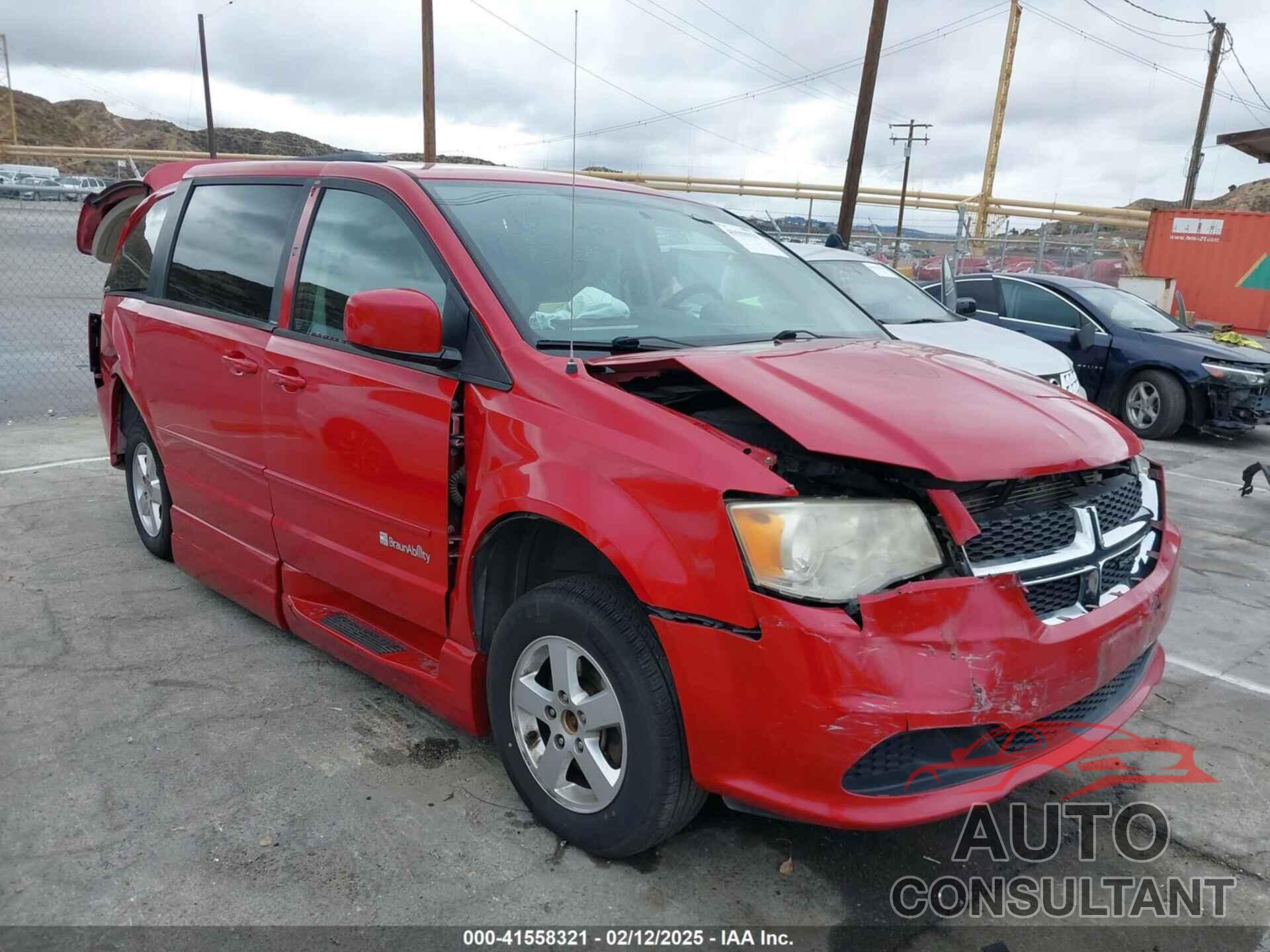 DODGE GRAND CARAVAN 2013 - 2C4RDGCGXDR627832