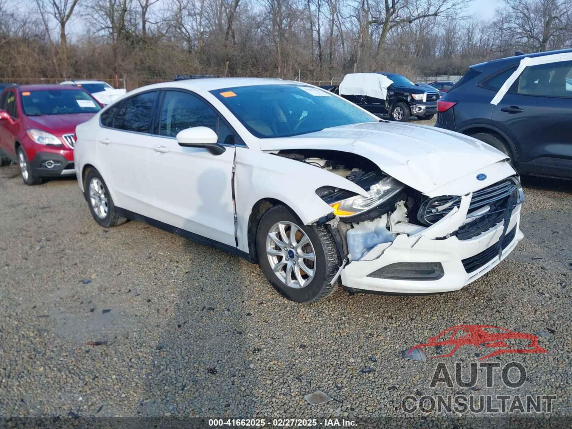 FORD FUSION 2016 - 1FA6P0G78G5126666