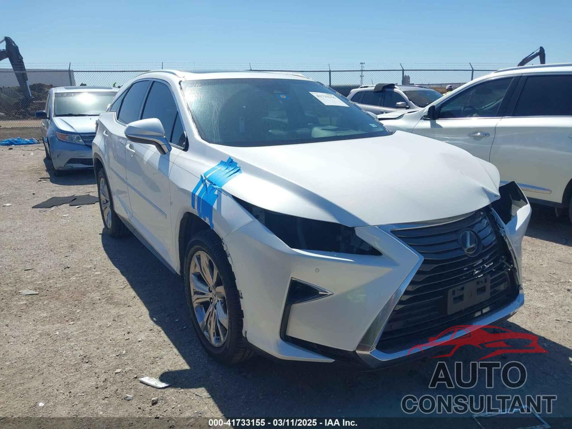 LEXUS RX 350 2017 - 2T2BZMCA5HC133733