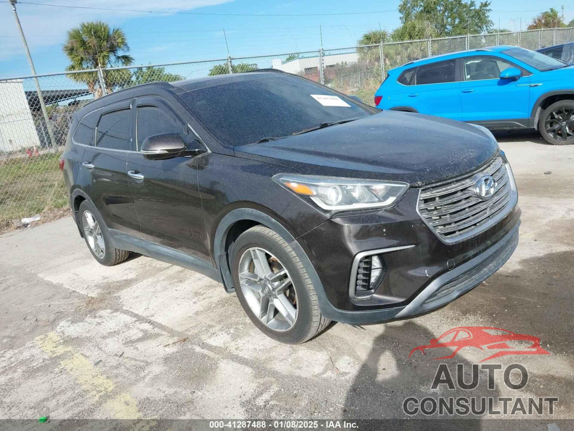 HYUNDAI SANTA FE 2017 - KM8SR4HFXHU255043