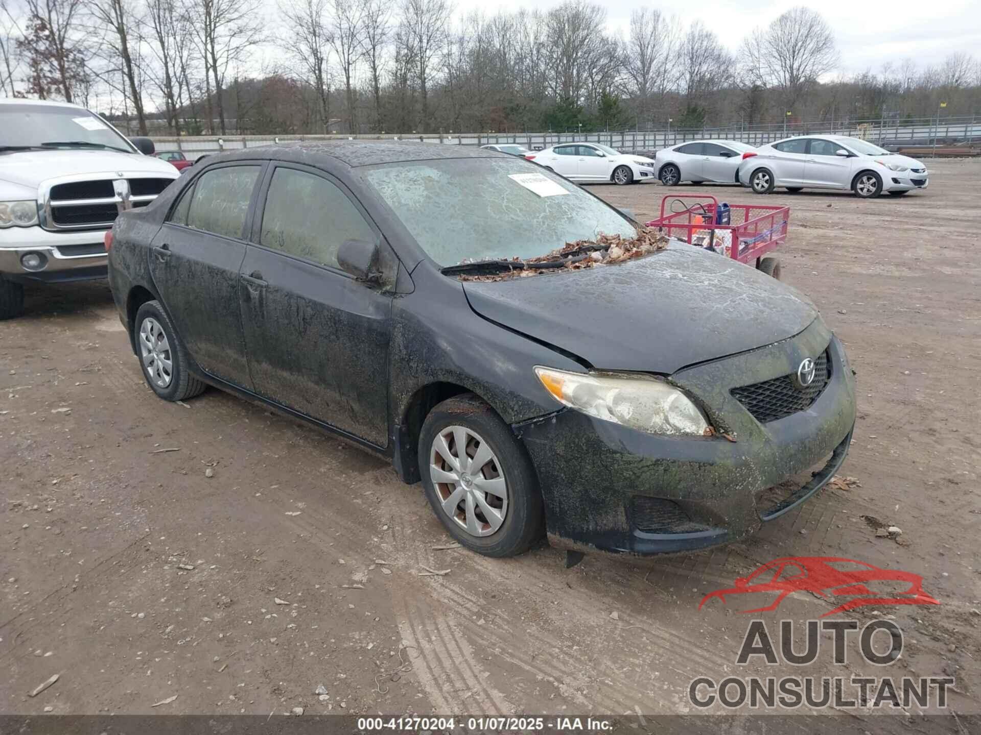 TOYOTA COROLLA 2009 - JTDBL40E19J026729