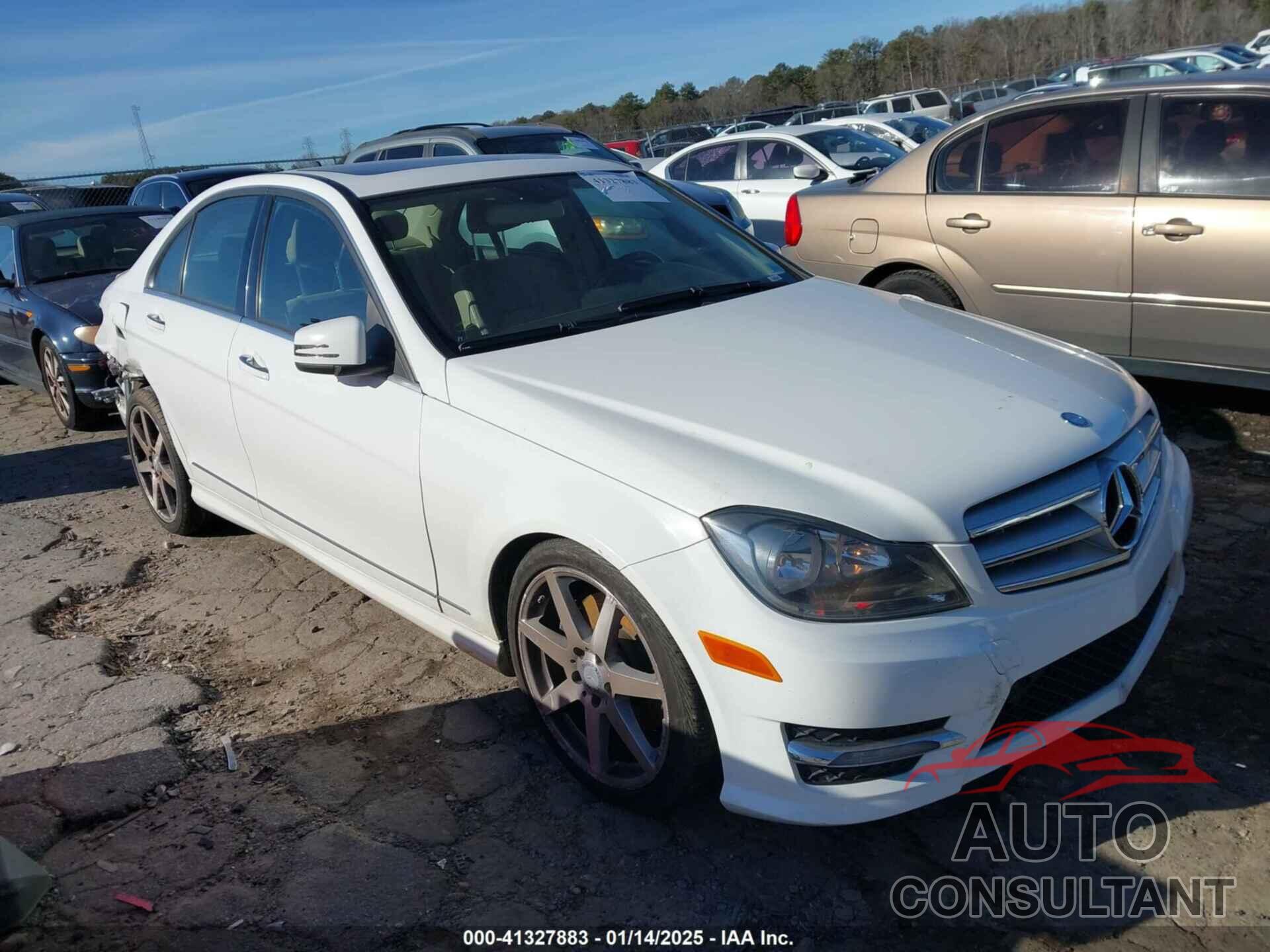 MERCEDES-BENZ C-CLASS 2013 - WDDGF8AB1DR270633