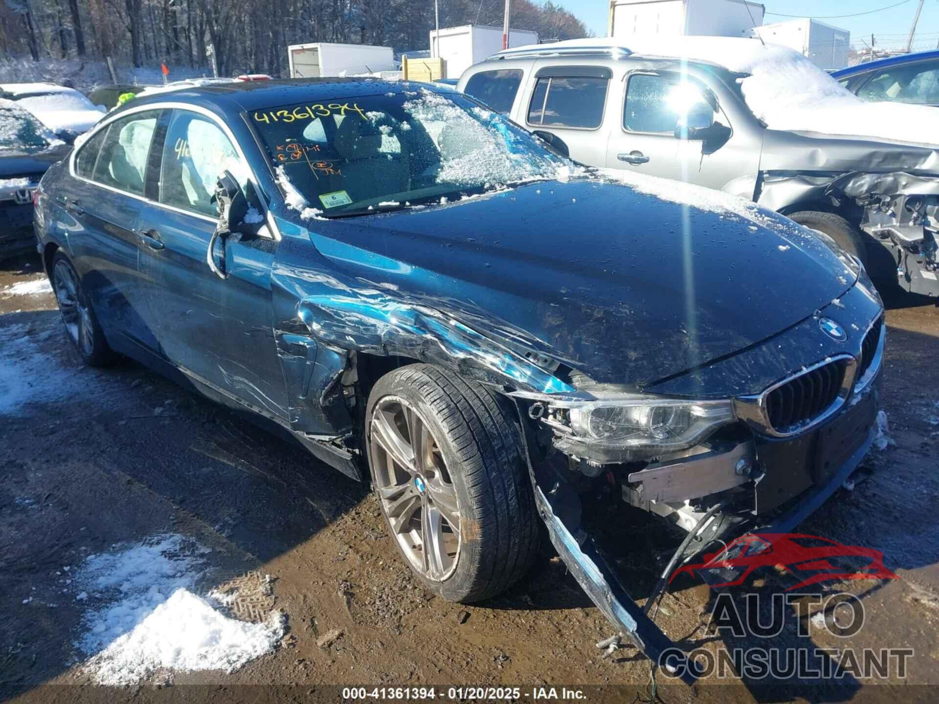 BMW 430I GRAN COUPE 2017 - WBA4F7C56HG786970