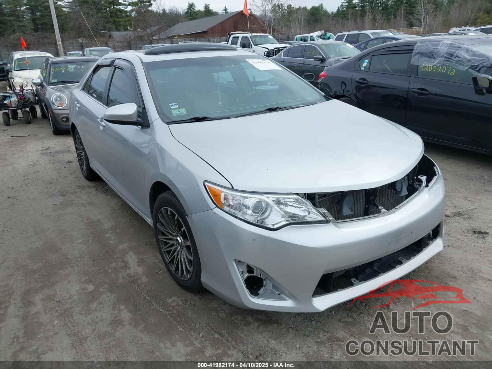 TOYOTA CAMRY 2012 - 4T4BF1FK1CR180075