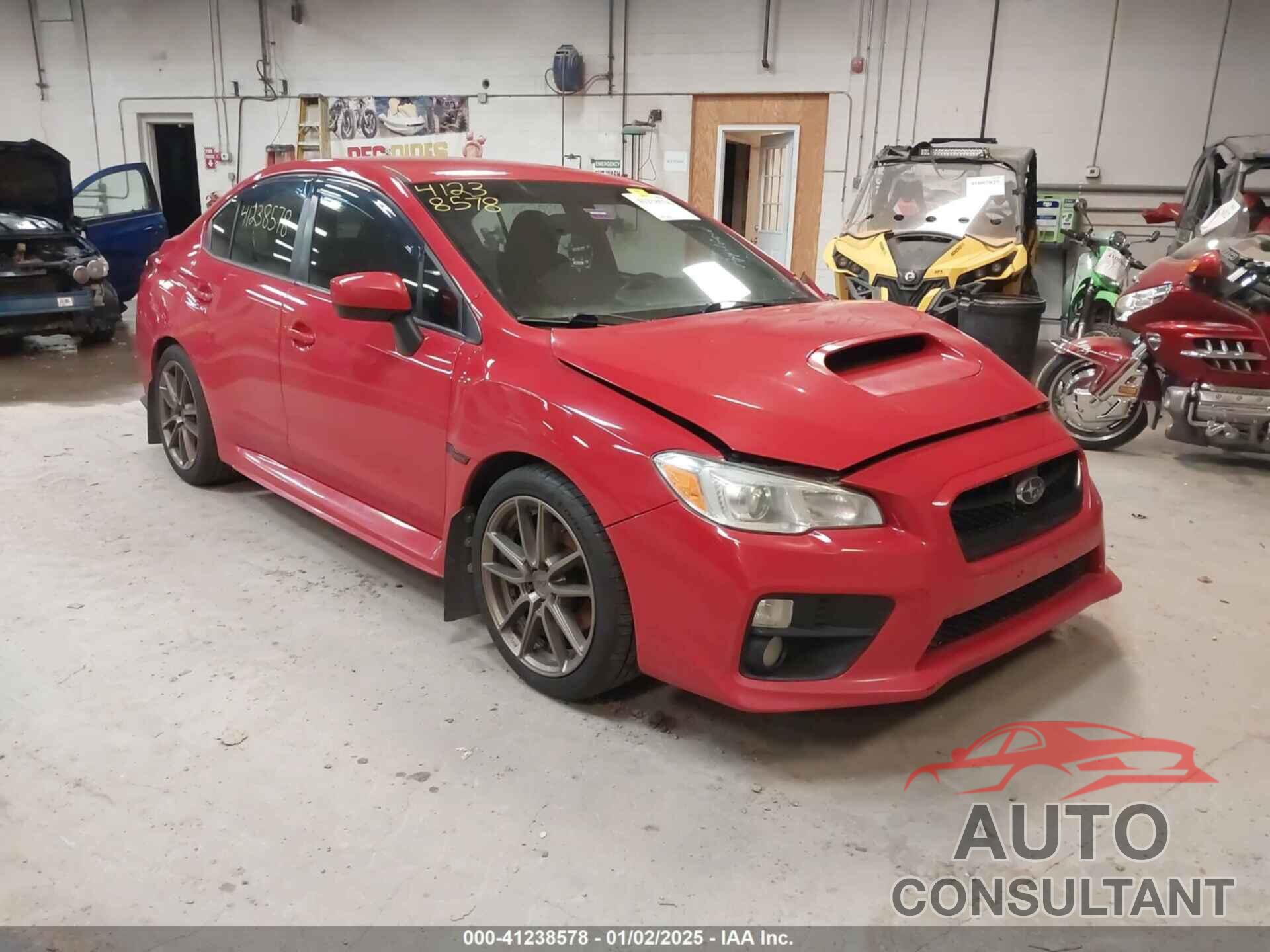 SUBARU WRX 2016 - JF1VA1B68G9832126