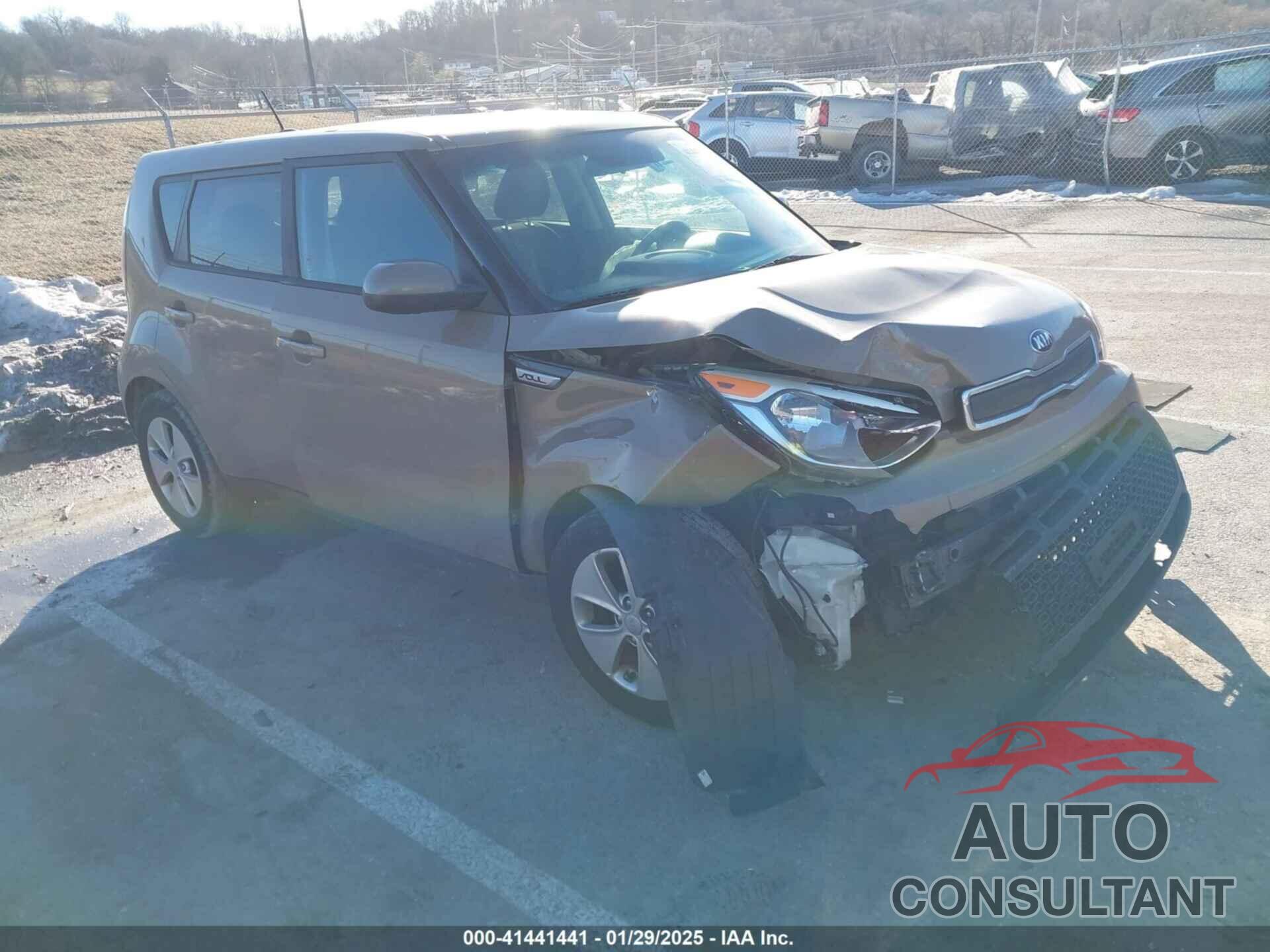 KIA SOUL 2015 - KNDJN2A25F7147335