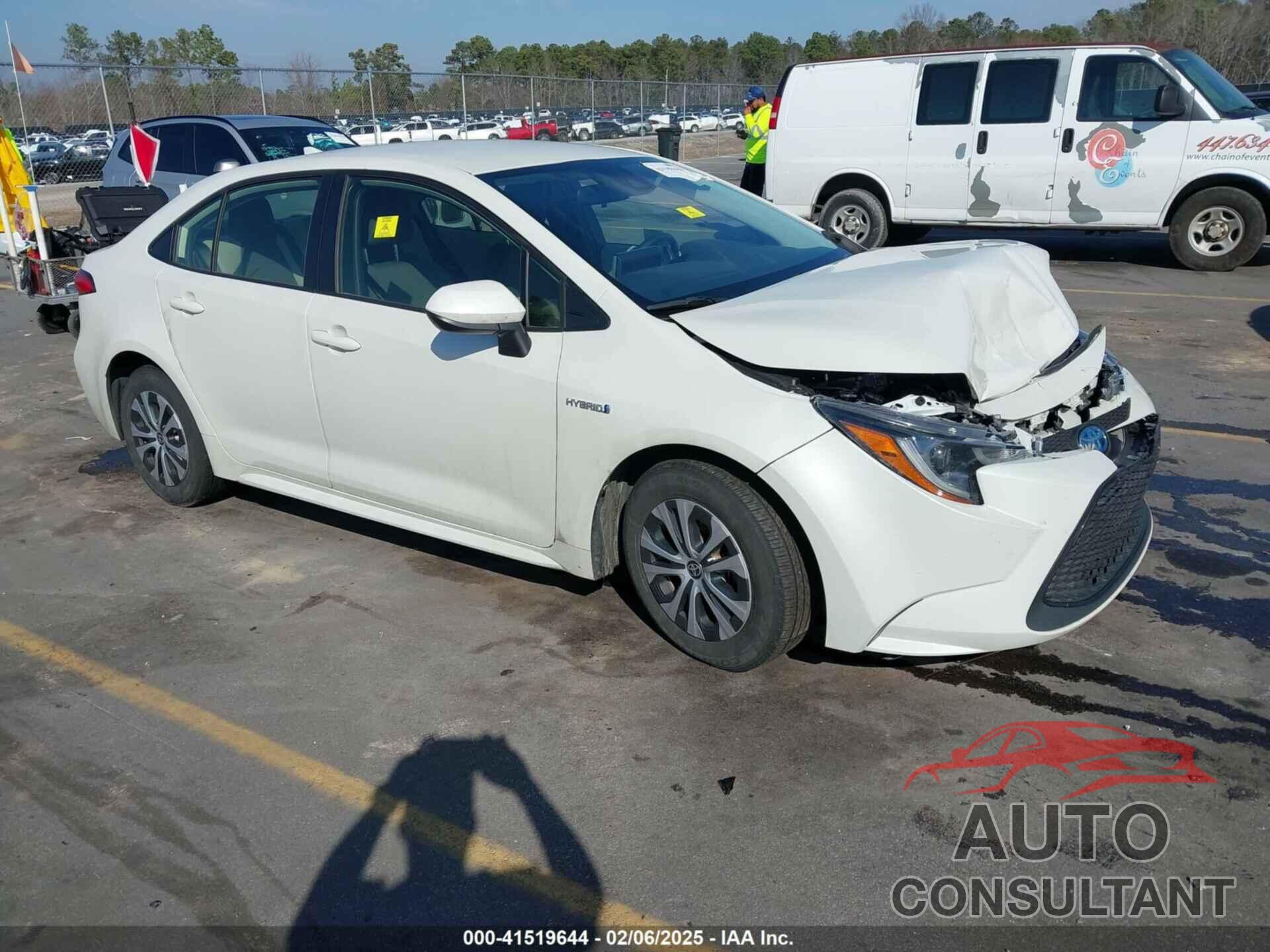 TOYOTA COROLLA 2021 - JTDEAMDE3MJ008254