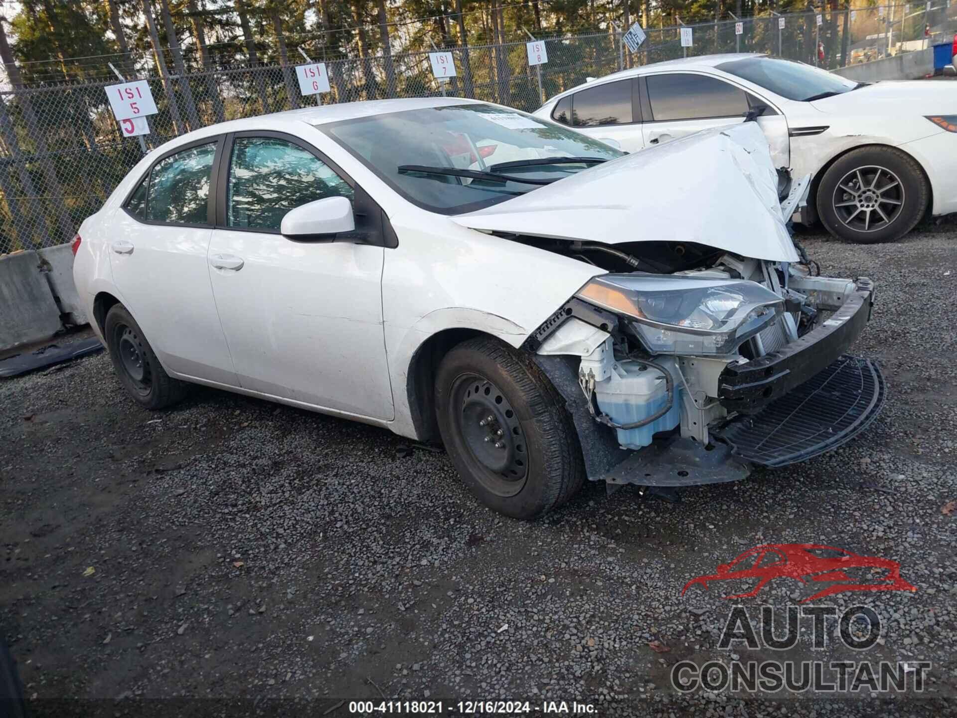 TOYOTA COROLLA 2016 - 5YFBURHEXGP513483