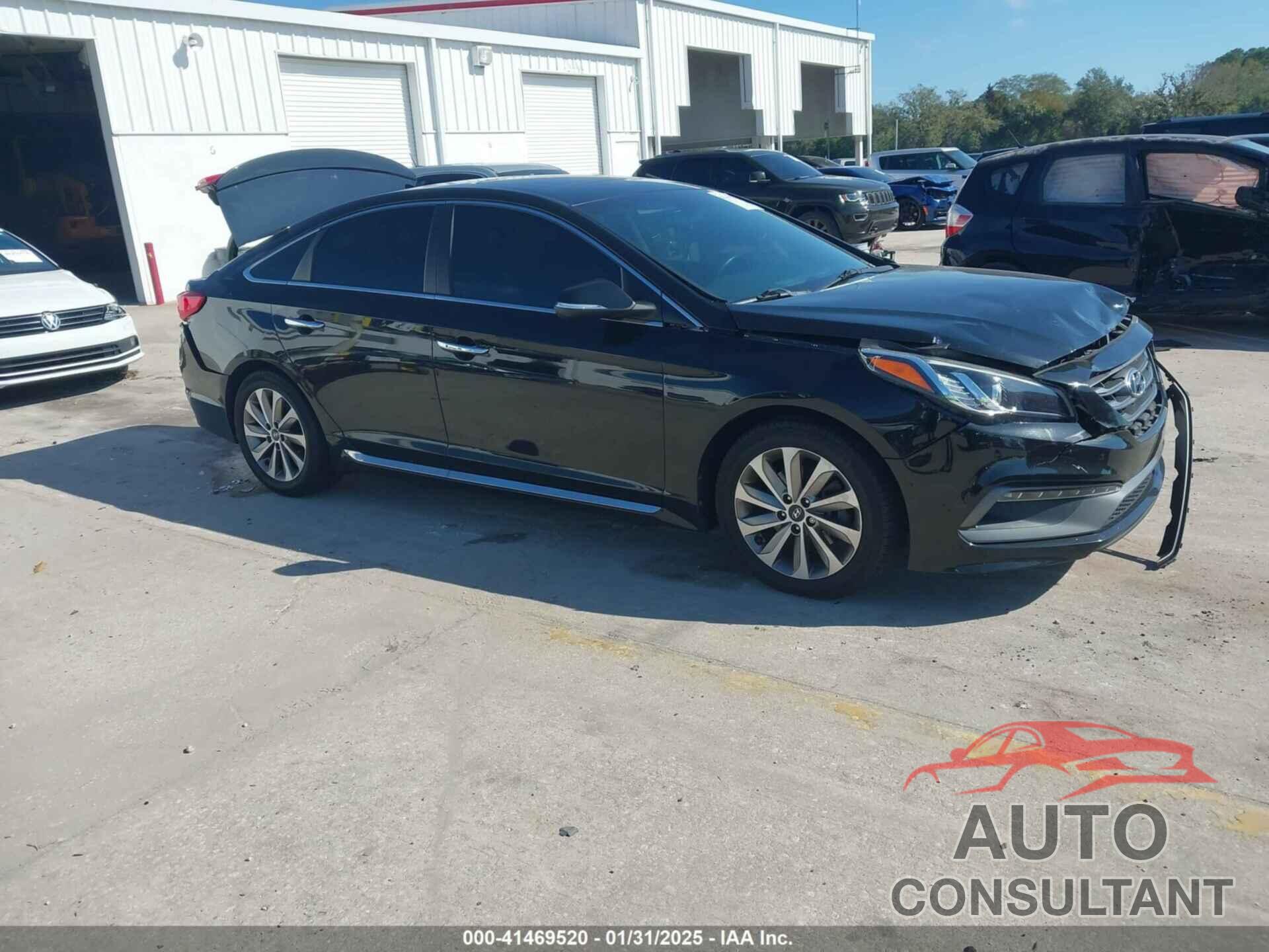 HYUNDAI SONATA 2017 - 5NPE34AF3HH555675