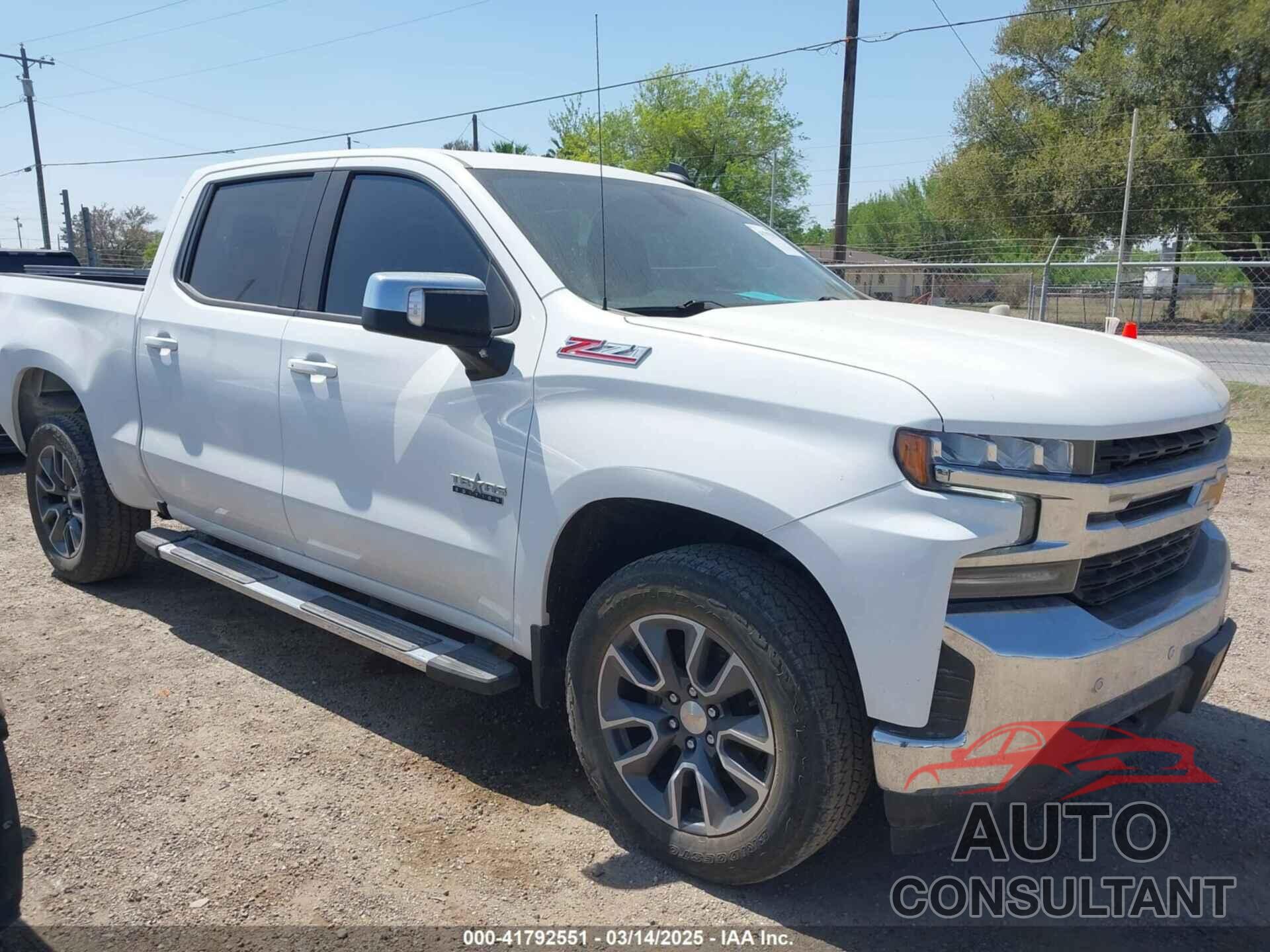 CHEVROLET SILVERADO 1500 LTD 2022 - 3GCUYDED0NG172366