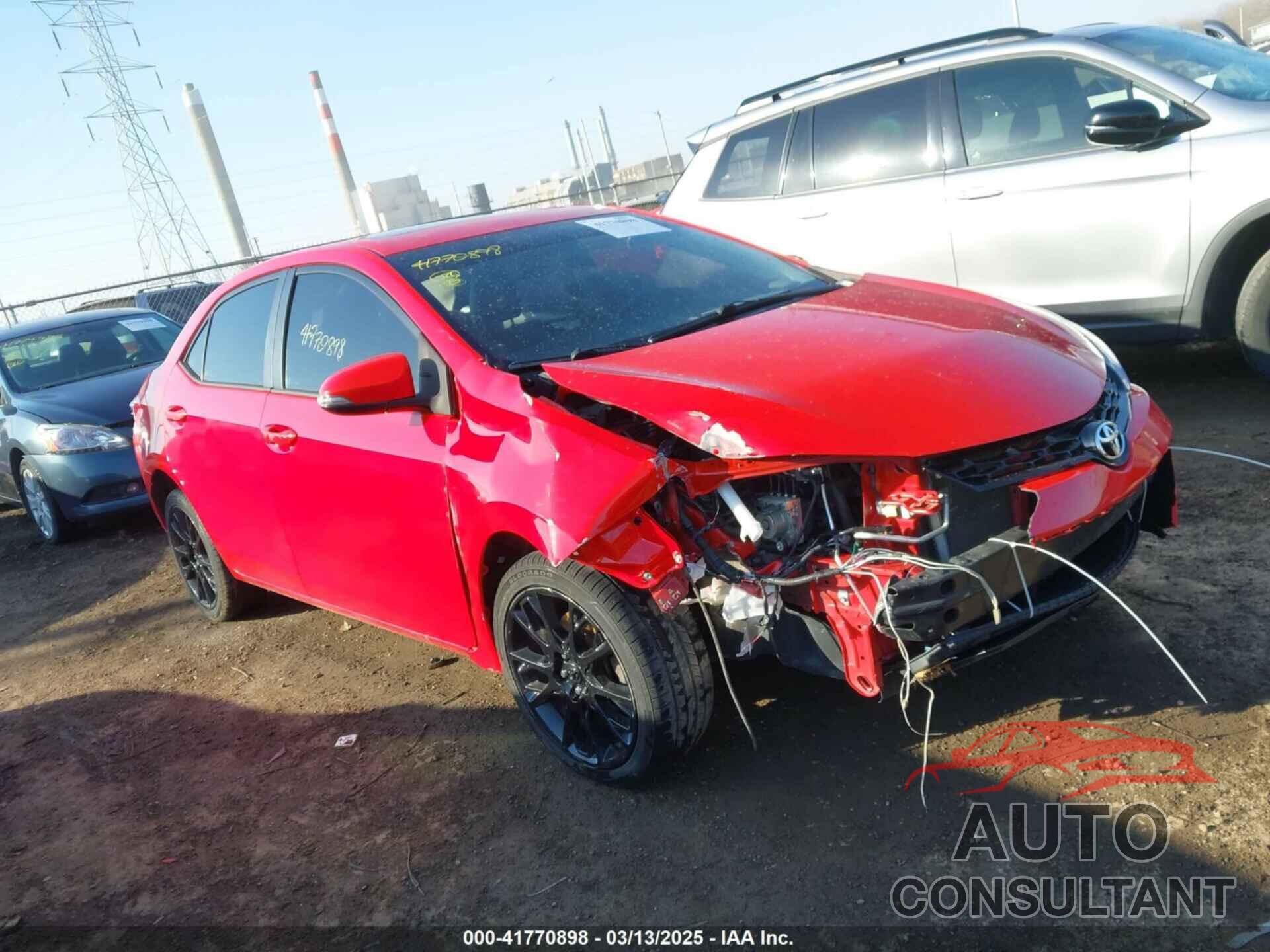 TOYOTA COROLLA 2016 - 2T1BURHE5GC563868