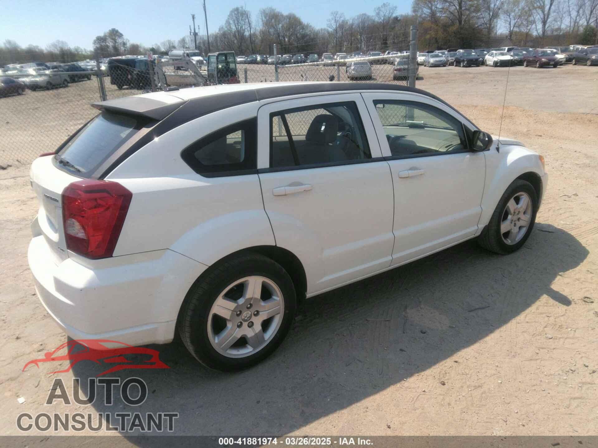 DODGE CALIBER 2009 - 1B3HB48A19D259105
