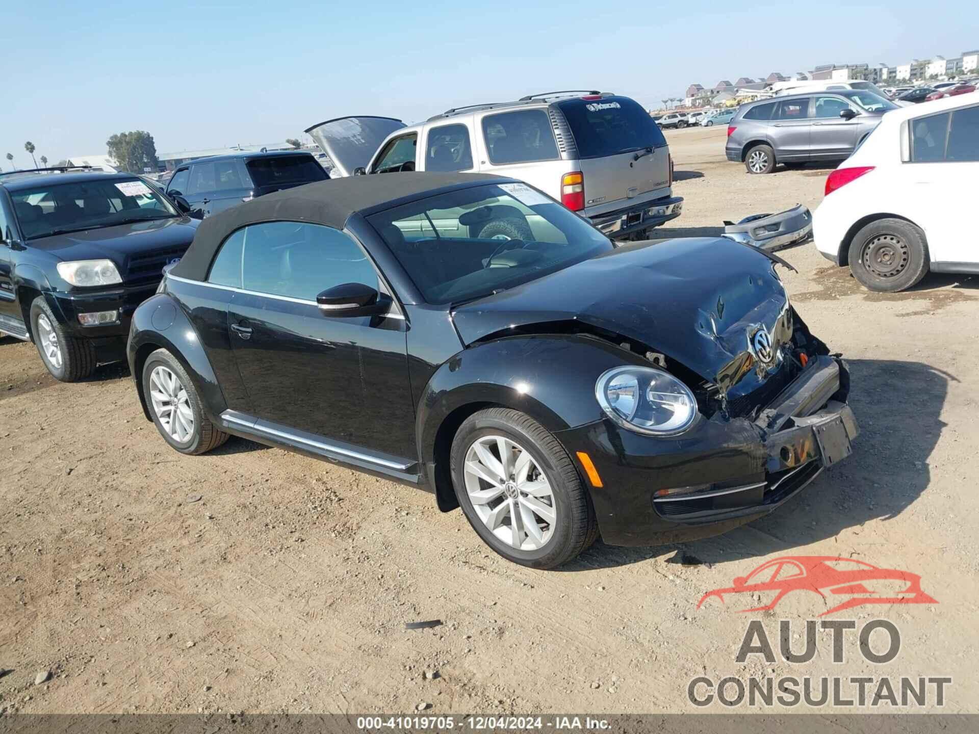 VOLKSWAGEN BEETLE 2014 - 3VW5L7AT2EM822511