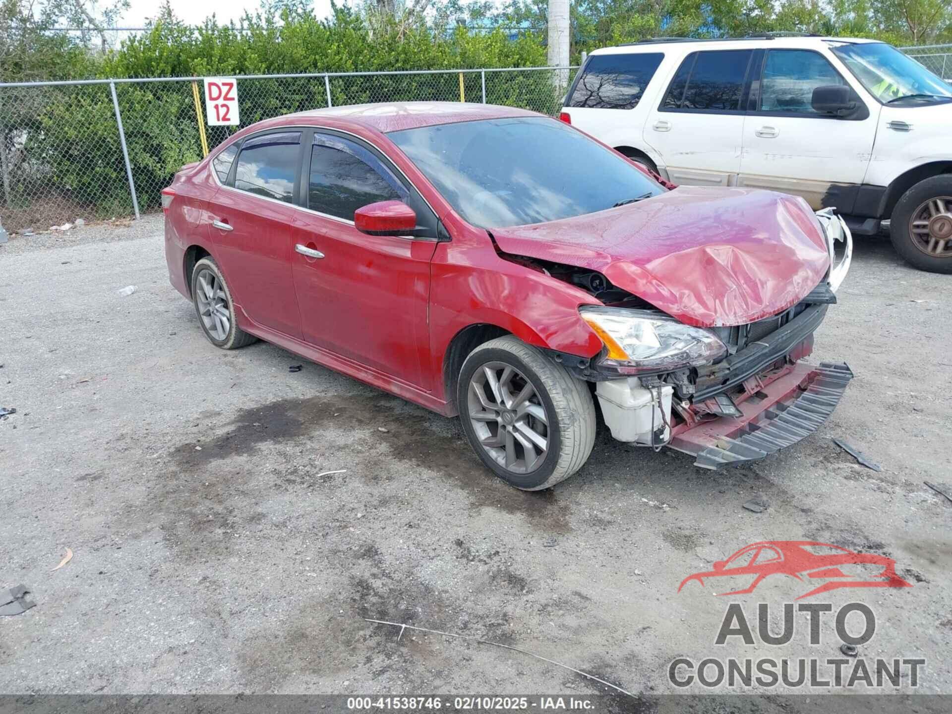 NISSAN SENTRA 2013 - 3N1AB7AP8DL561805