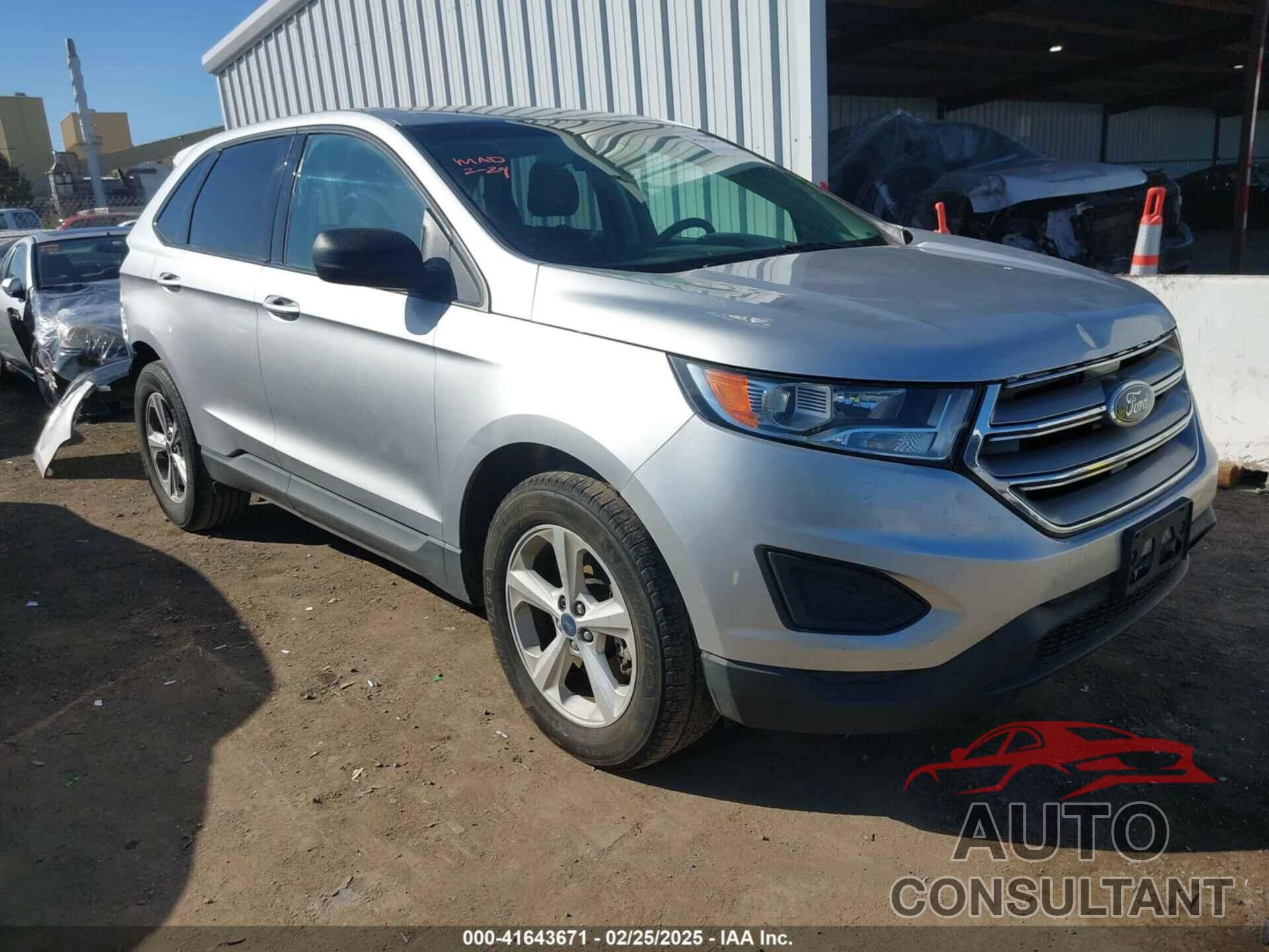 FORD EDGE 2015 - 2FMTK4G85FBC00417