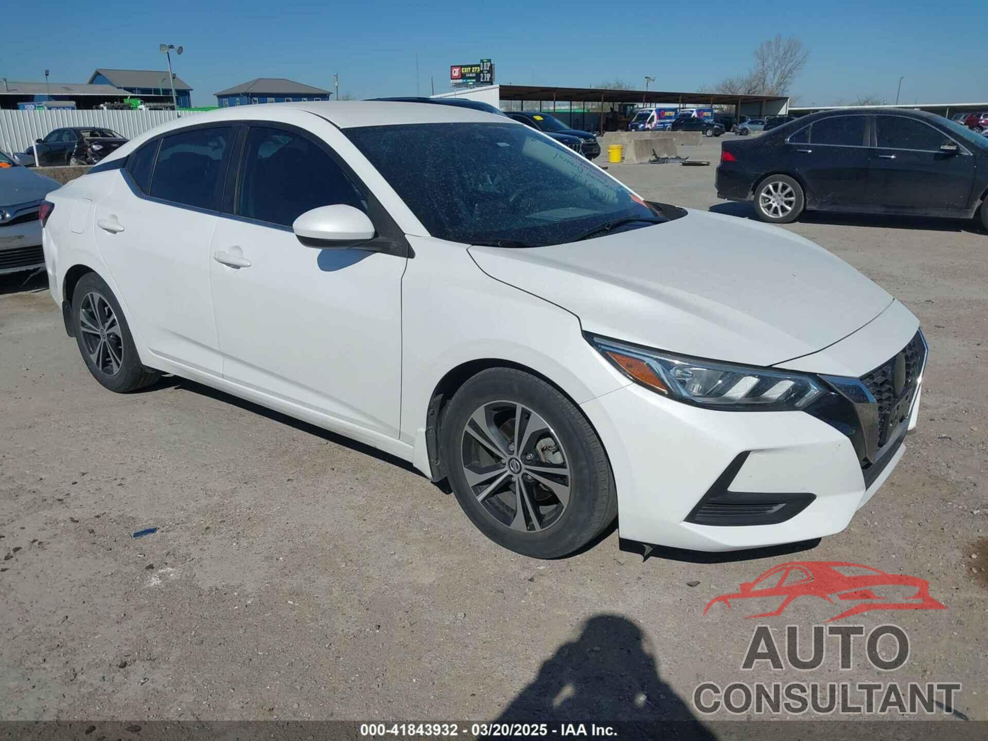 NISSAN SENTRA 2022 - 3N1AB8CV8NY234603