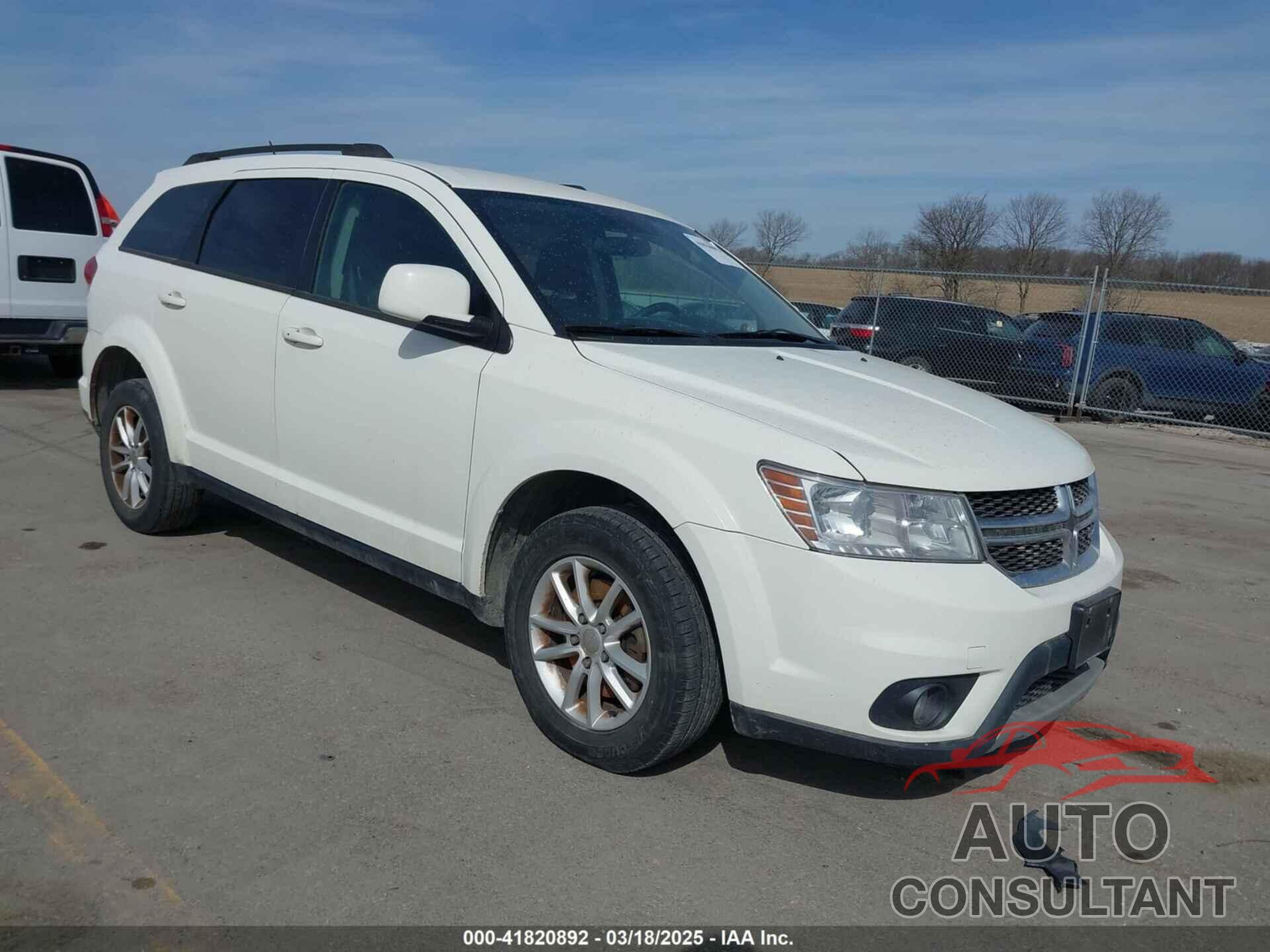 DODGE JOURNEY 2014 - 3C4PDCBG8ET230698