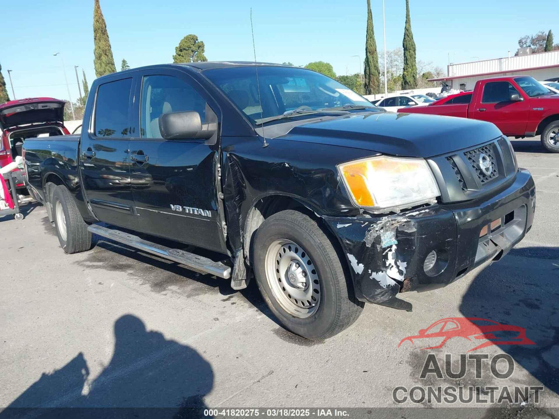 NISSAN TITAN 2010 - 1N6BA0EK8AN326047