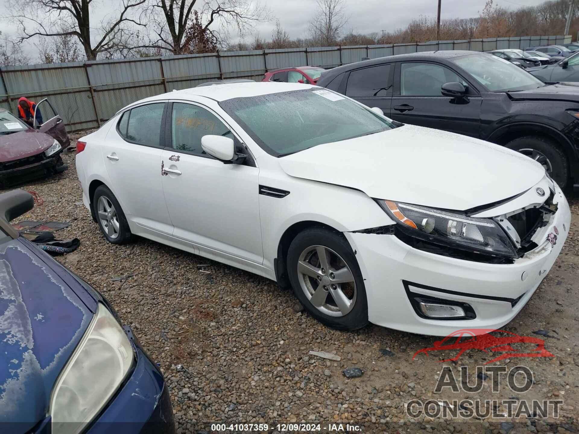 KIA OPTIMA 2015 - KNAGM4A71F5653953