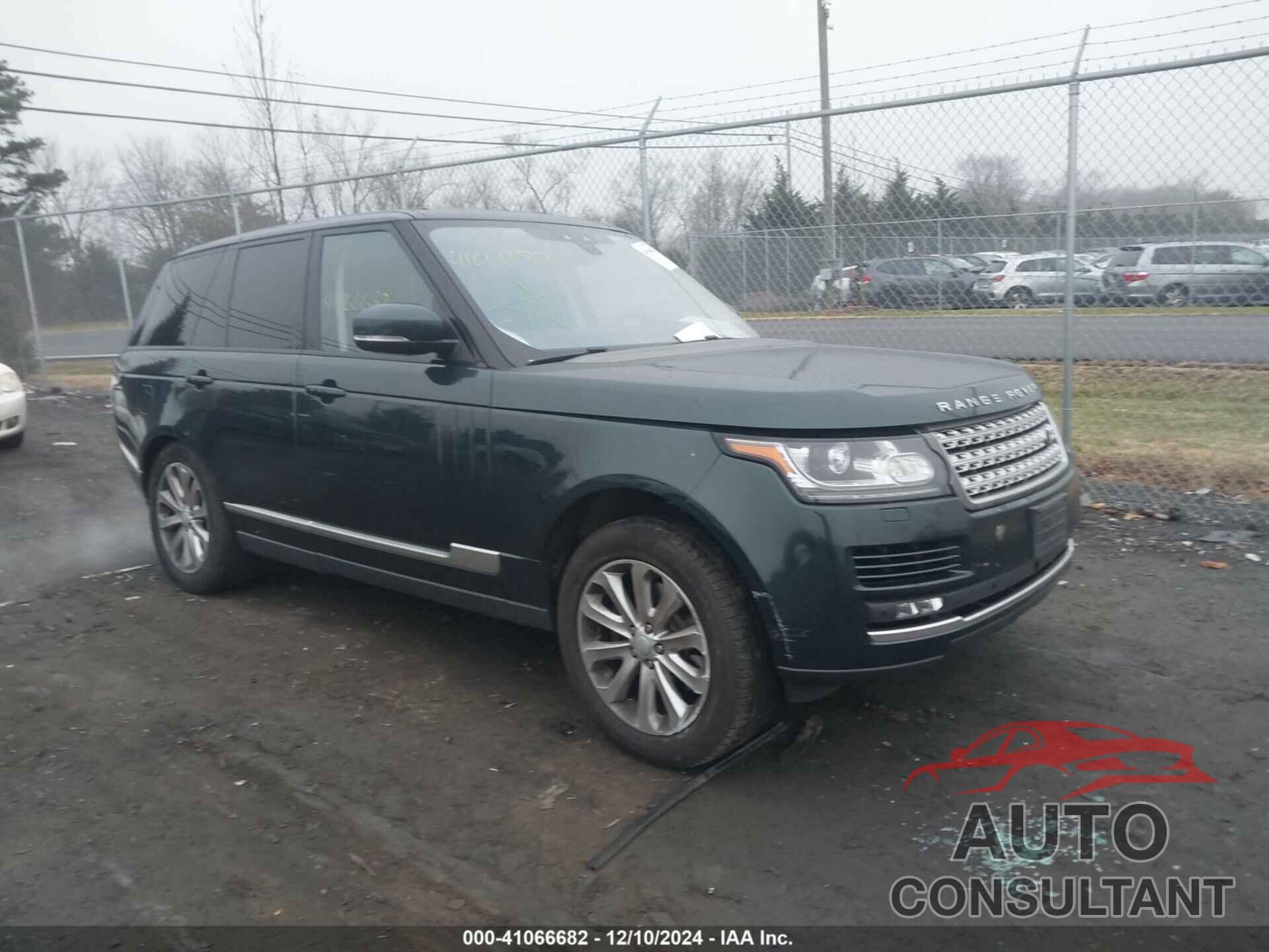 LAND ROVER RANGE ROVER 2017 - SALGS2FK8HA352559