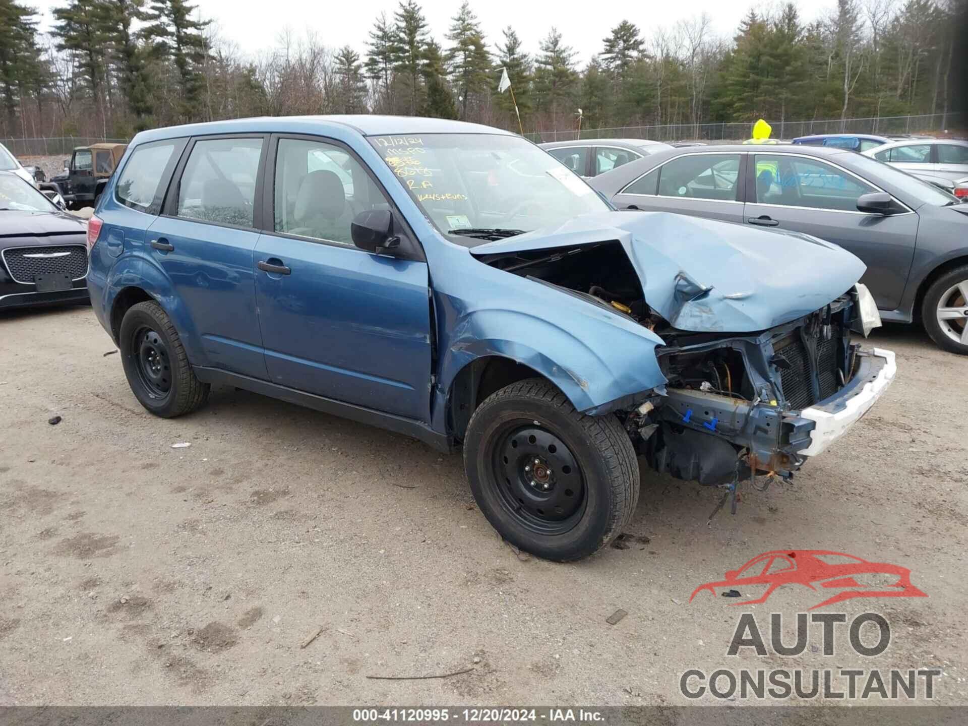 SUBARU FORESTER 2009 - JF2SH61639H788618