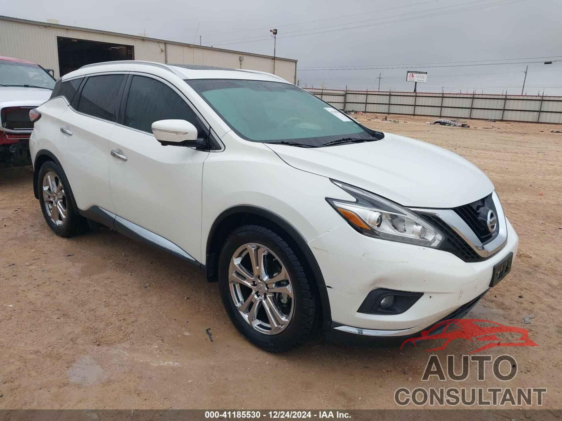 NISSAN MURANO 2015 - 5N1AZ2MG8FN248579