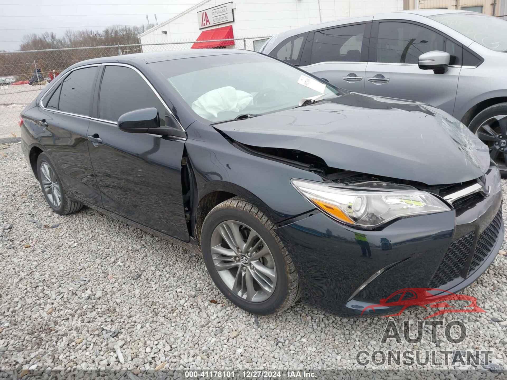 TOYOTA CAMRY 2017 - 4T1BF1FK6HU358984