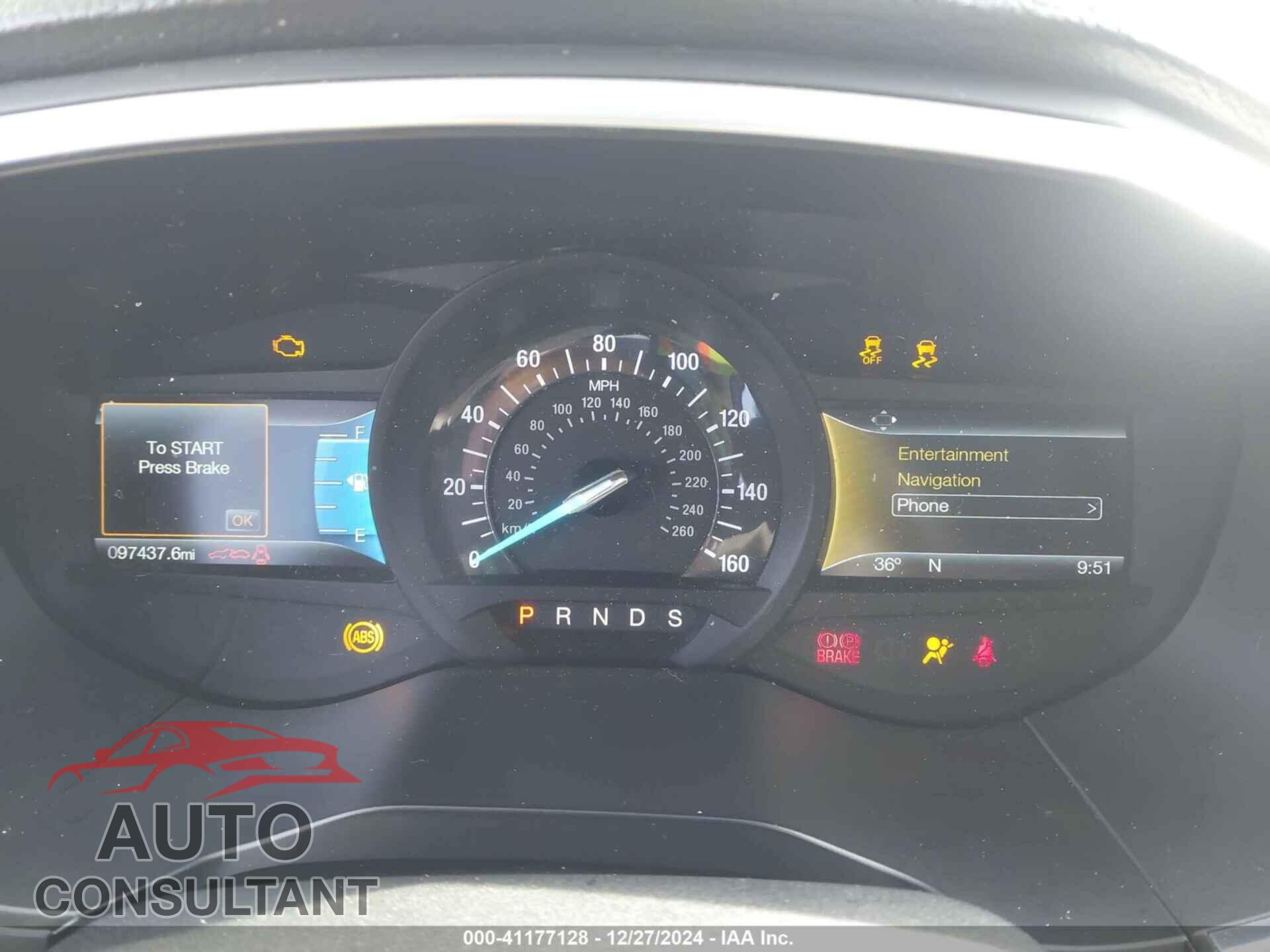 FORD EDGE 2017 - 2FMPK4K90HBC42465