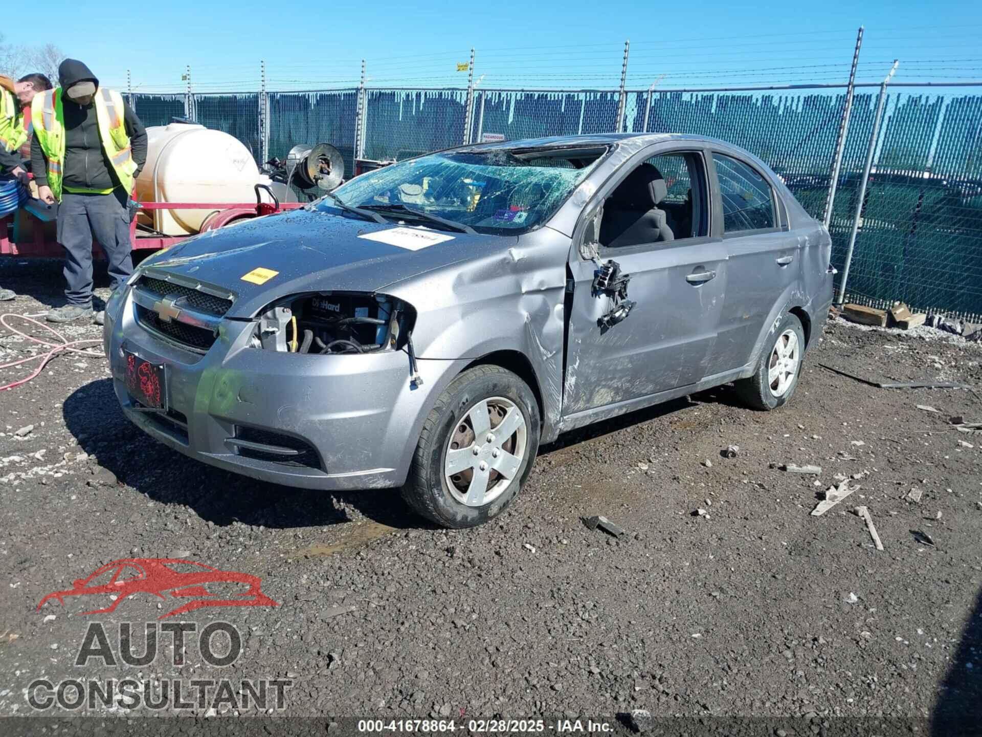 CHEVROLET AVEO 2011 - KL1TD5DE0BB115409
