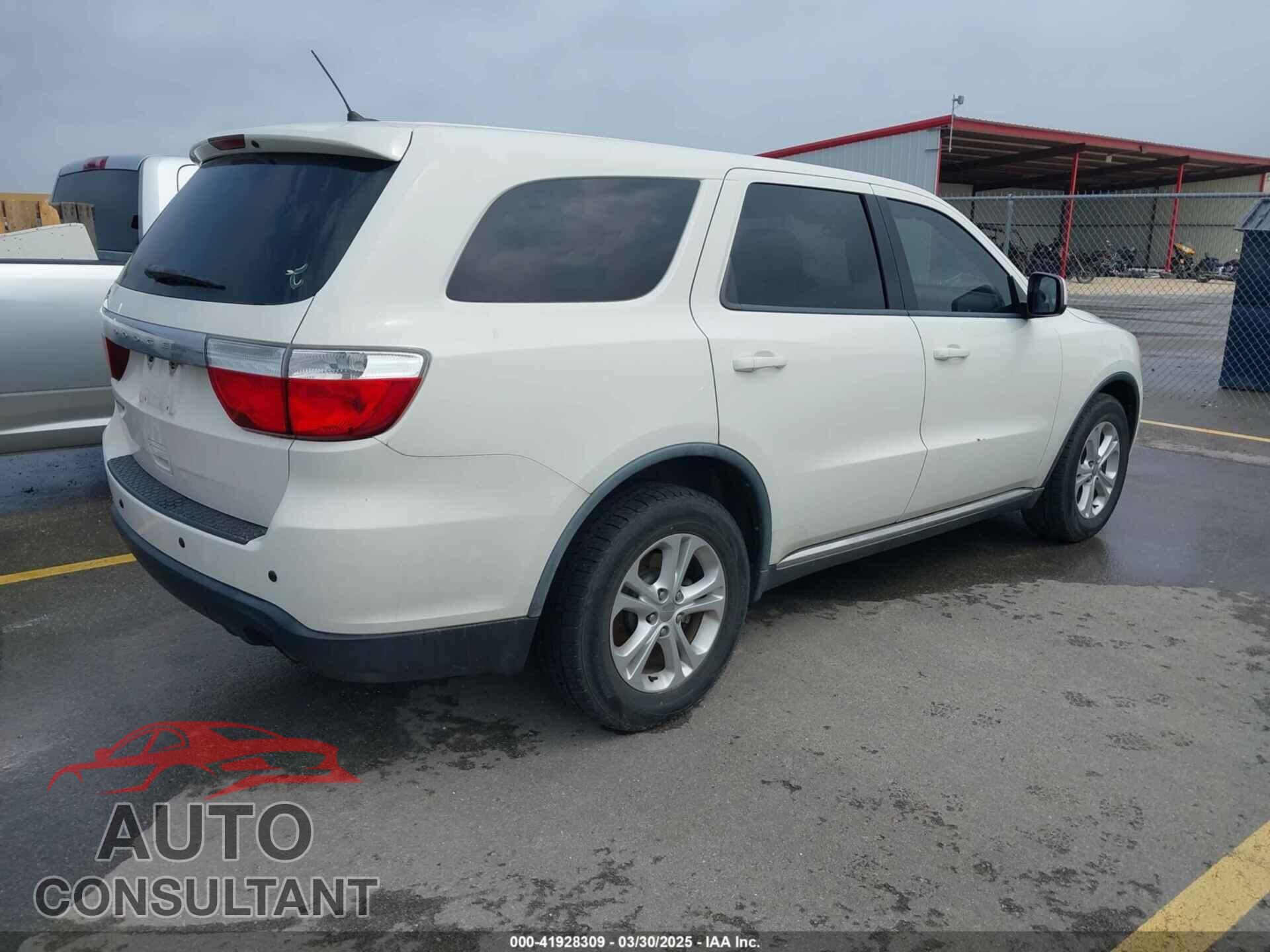DODGE DURANGO 2011 - 1D4RD2GG1BC630477