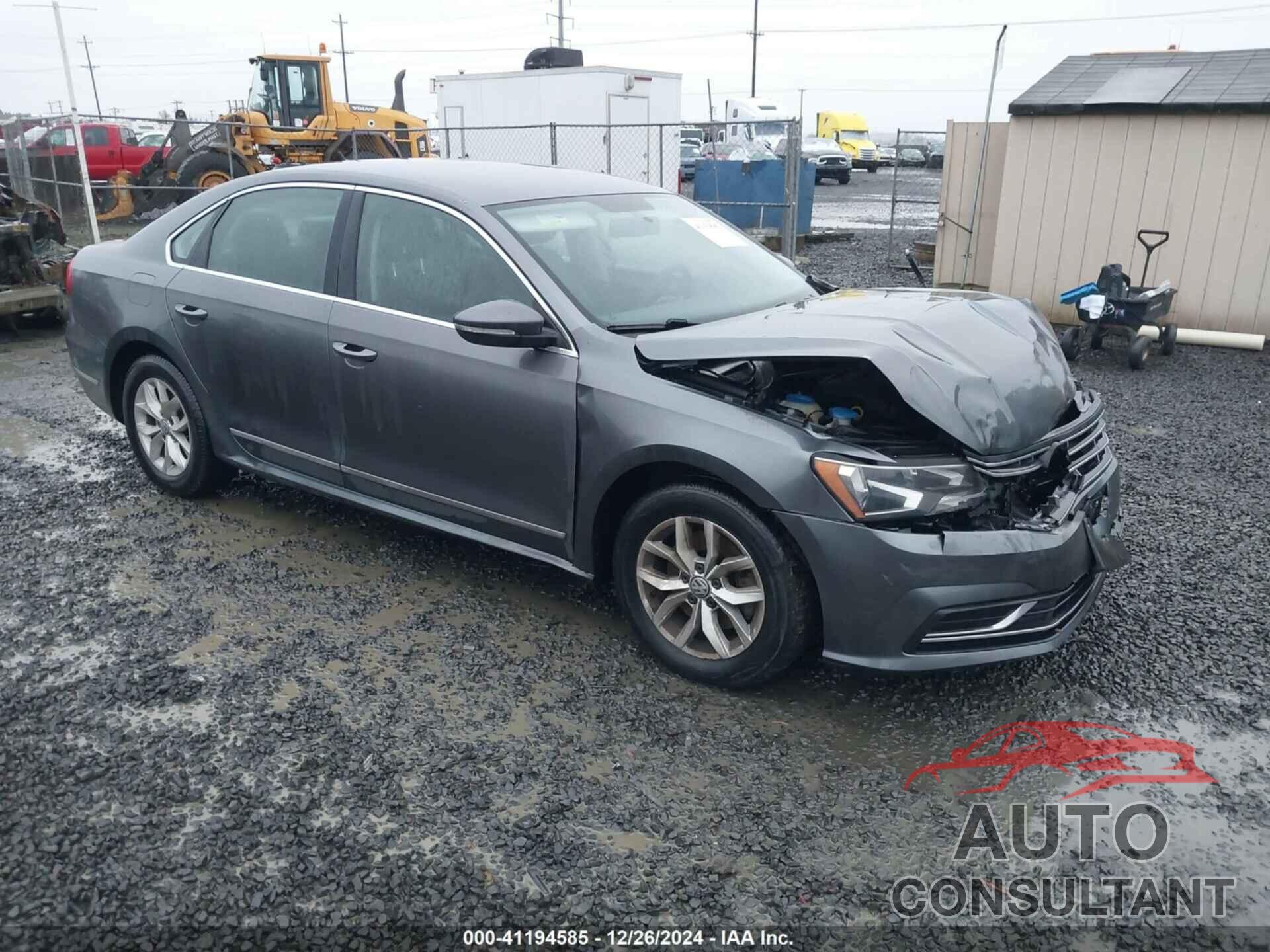 VOLKSWAGEN PASSAT 2016 - 1VWAT7A36GC040697