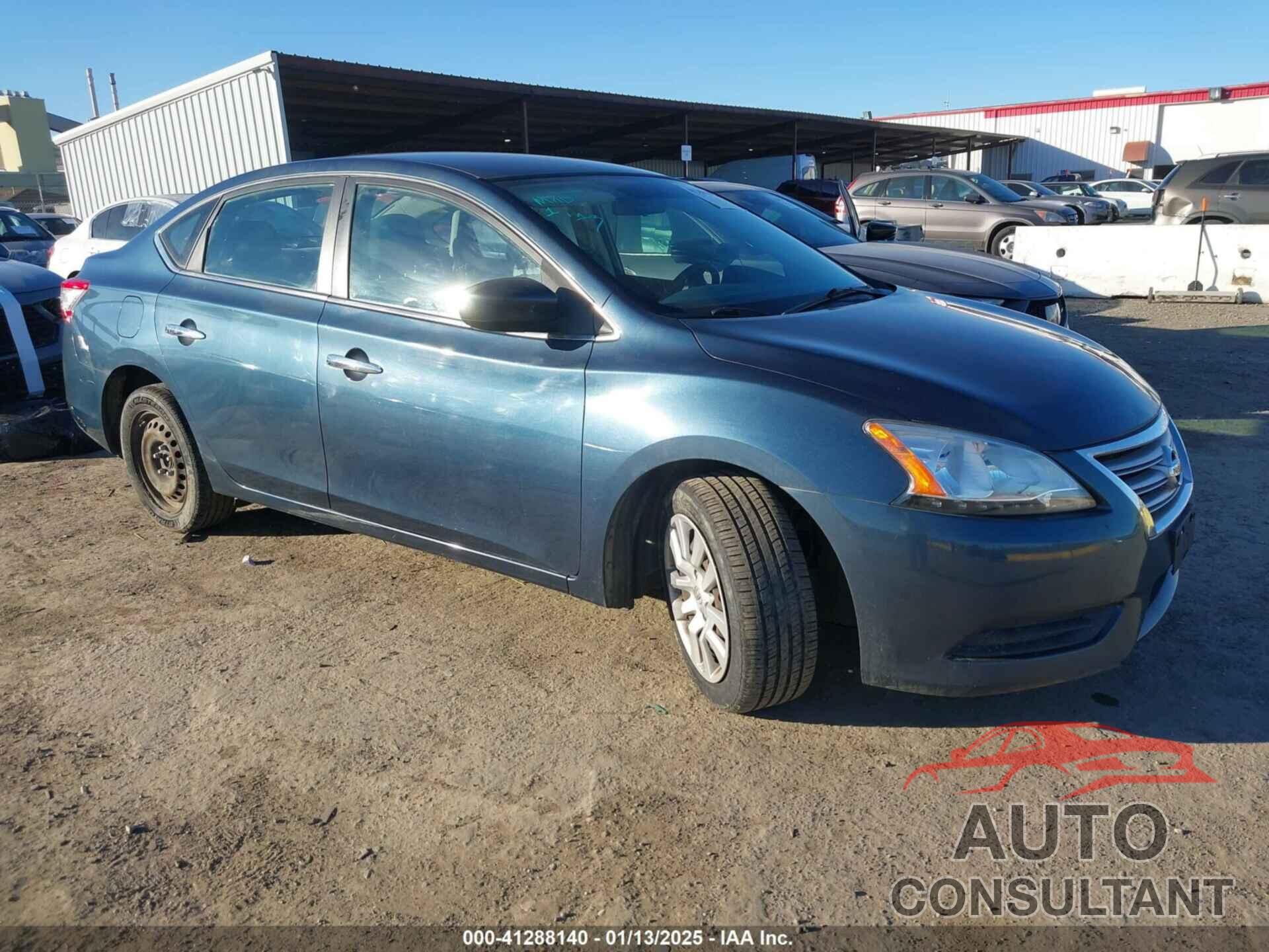 NISSAN SENTRA 2013 - 1N4AB7AP7DN907040