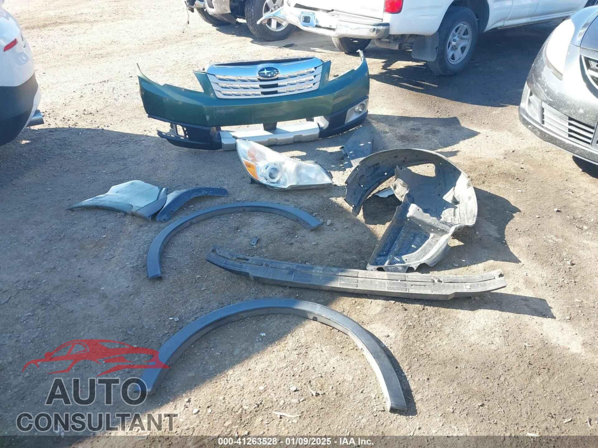 SUBARU OUTBACK 2011 - 4S4BRDLC0B2377376