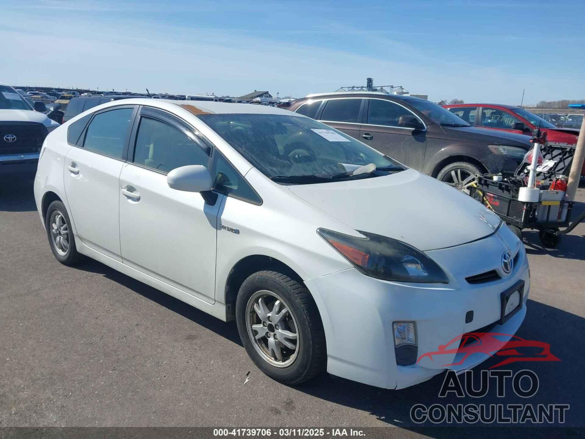 TOYOTA PRIUS 2010 - JTDKN3DU5A0162491