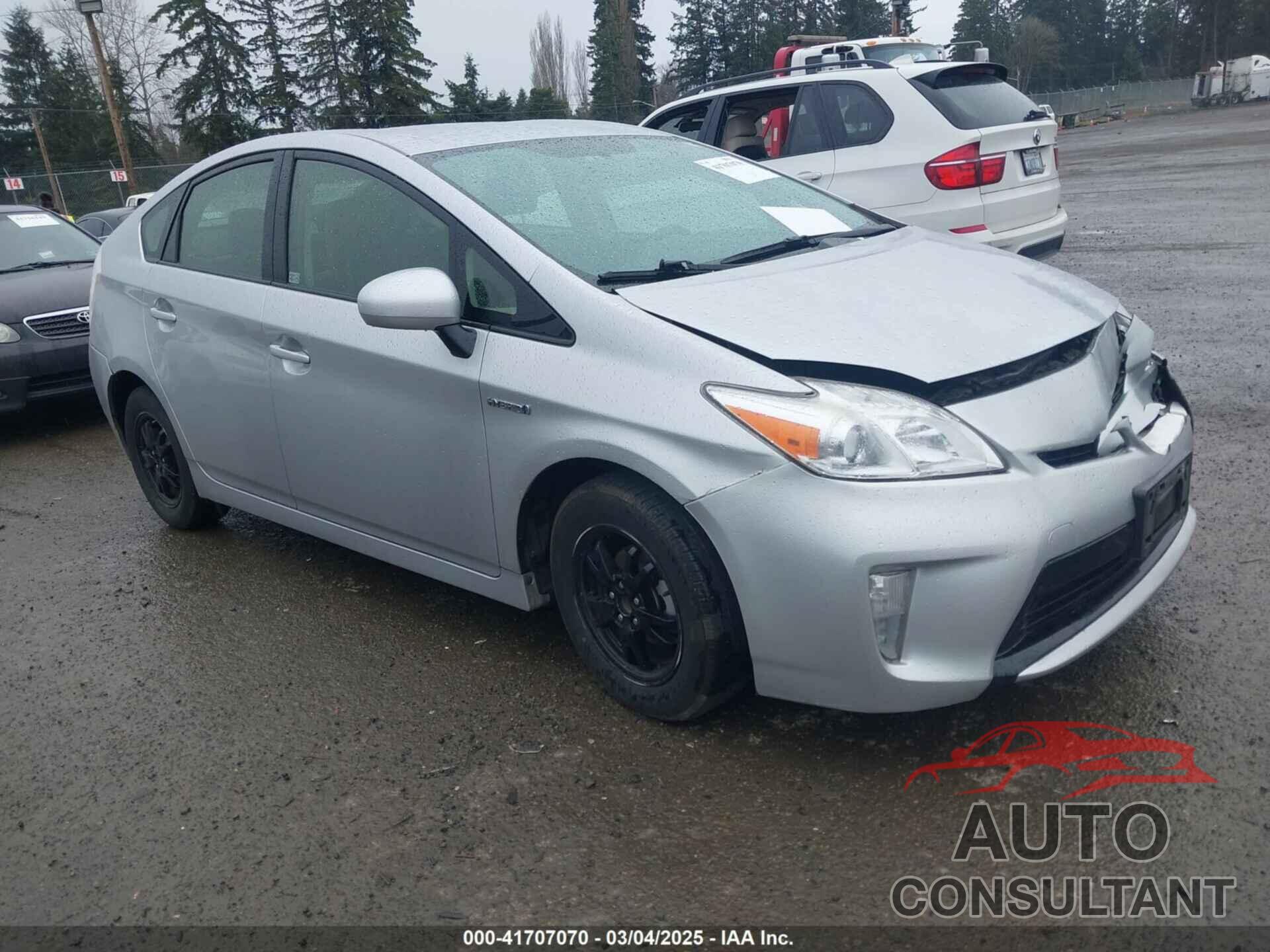TOYOTA PRIUS 2012 - JTDKN3DU6C5422225