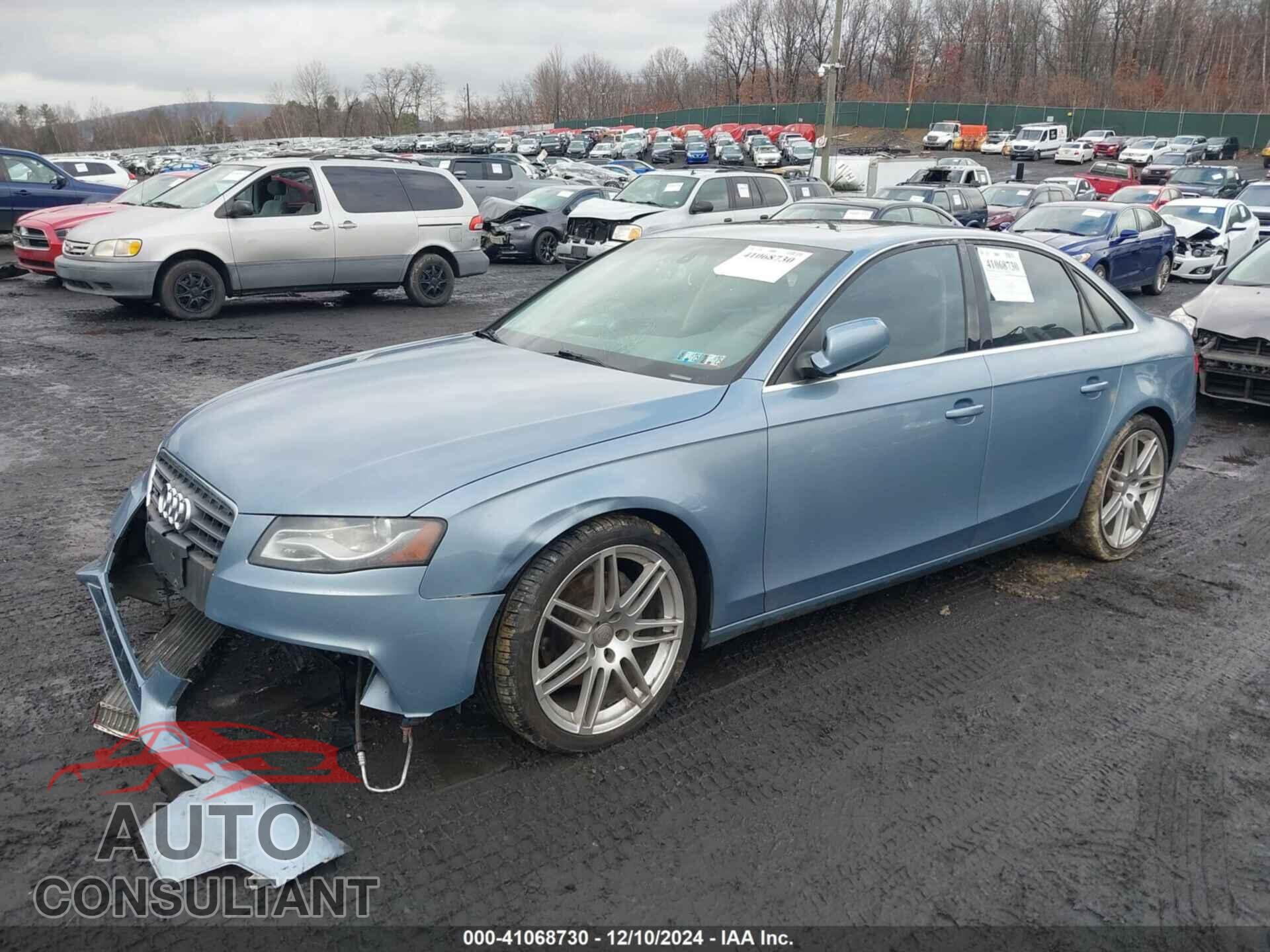 AUDI A4 2011 - WAUKFBFL5BA097355