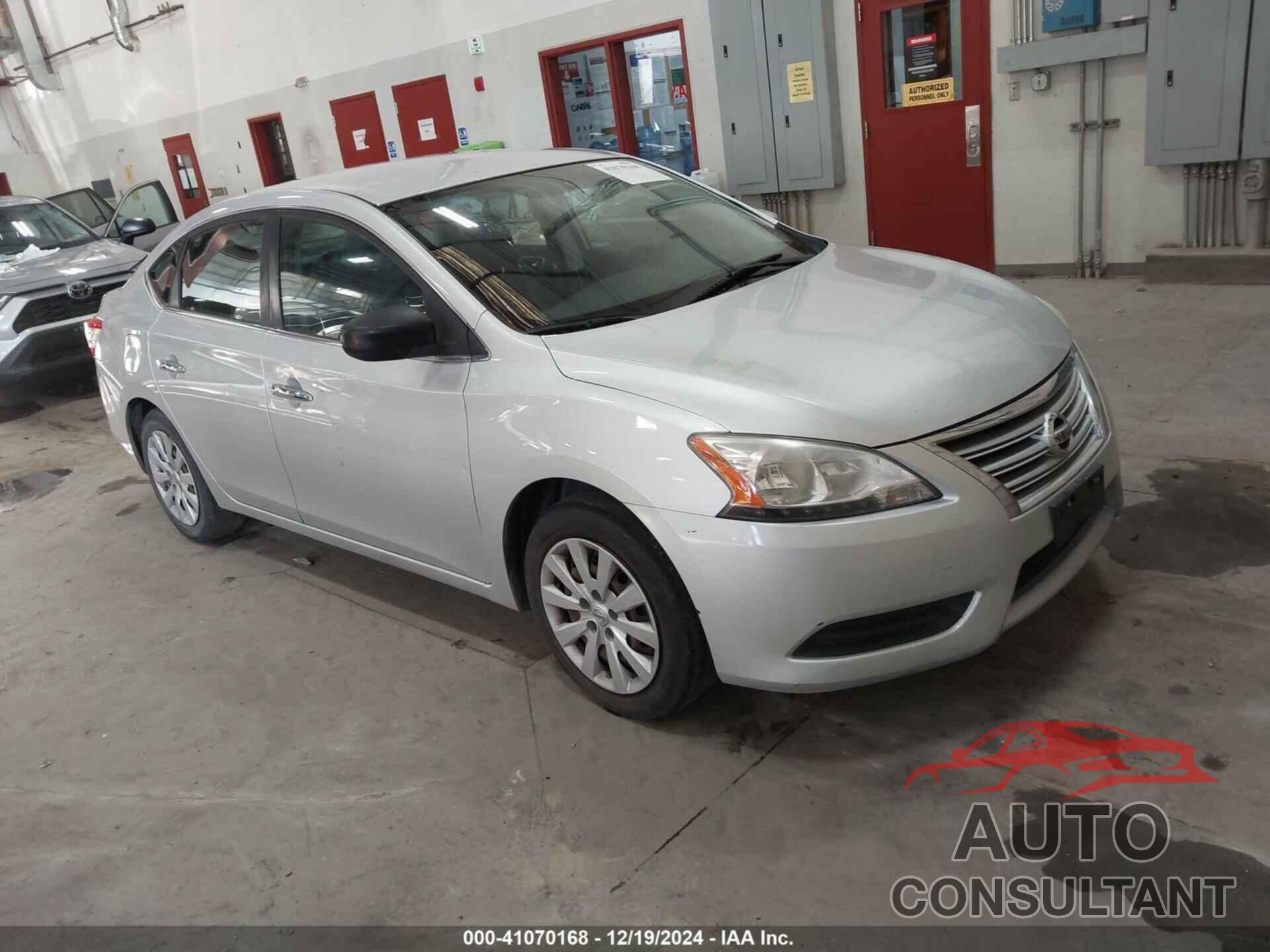 NISSAN SENTRA 2013 - 3N1AB7AP2DL662774