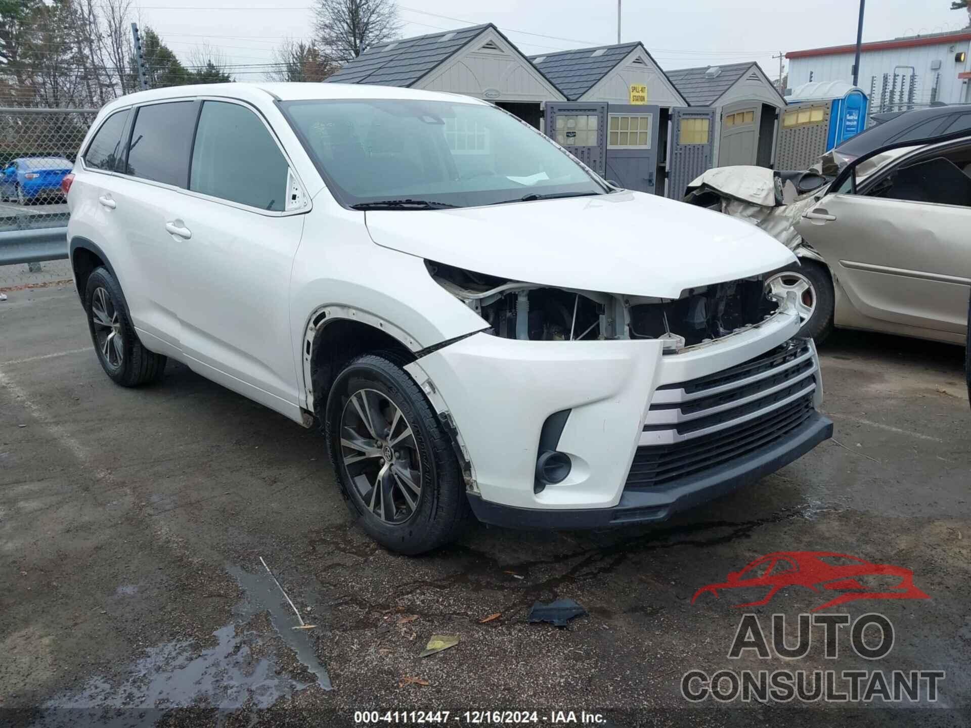 TOYOTA HIGHLANDER 2017 - 5TDZZRFH9HS209454