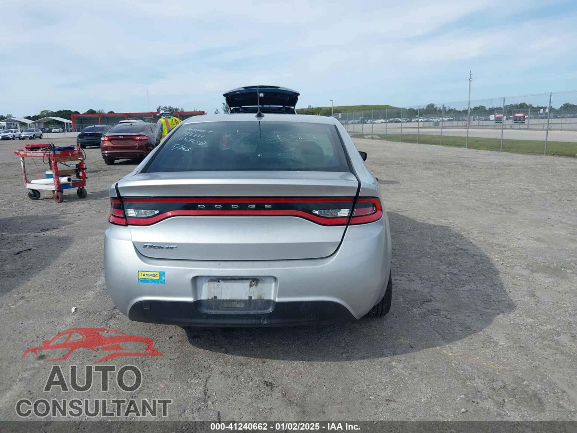 DODGE DART 2013 - 1C3CDFAA0DD106463