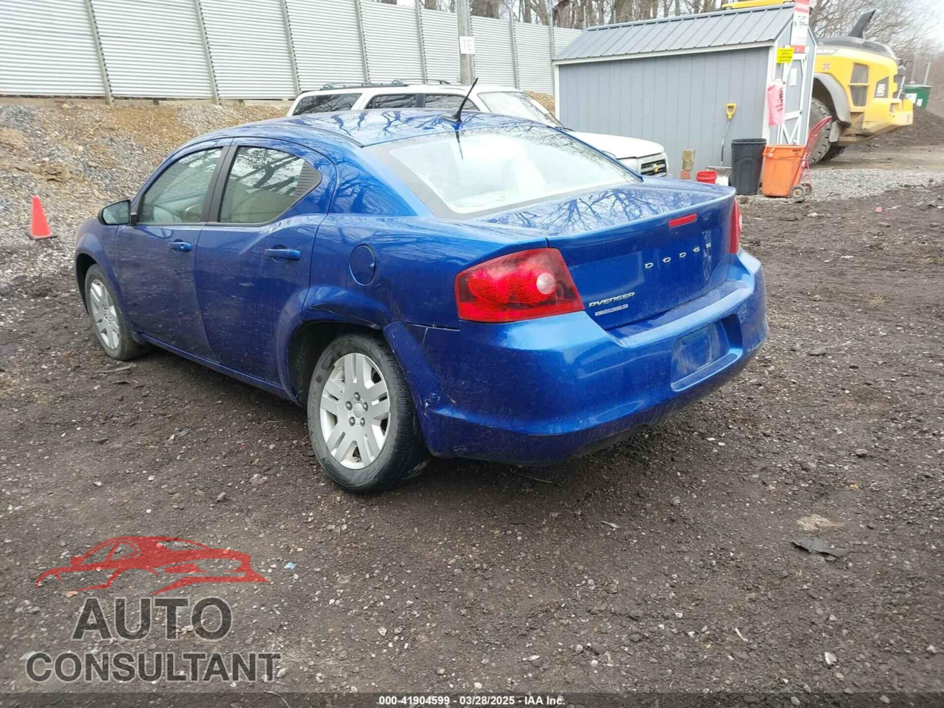 DODGE AVENGER 2013 - 1C3CDZAB4DN628596