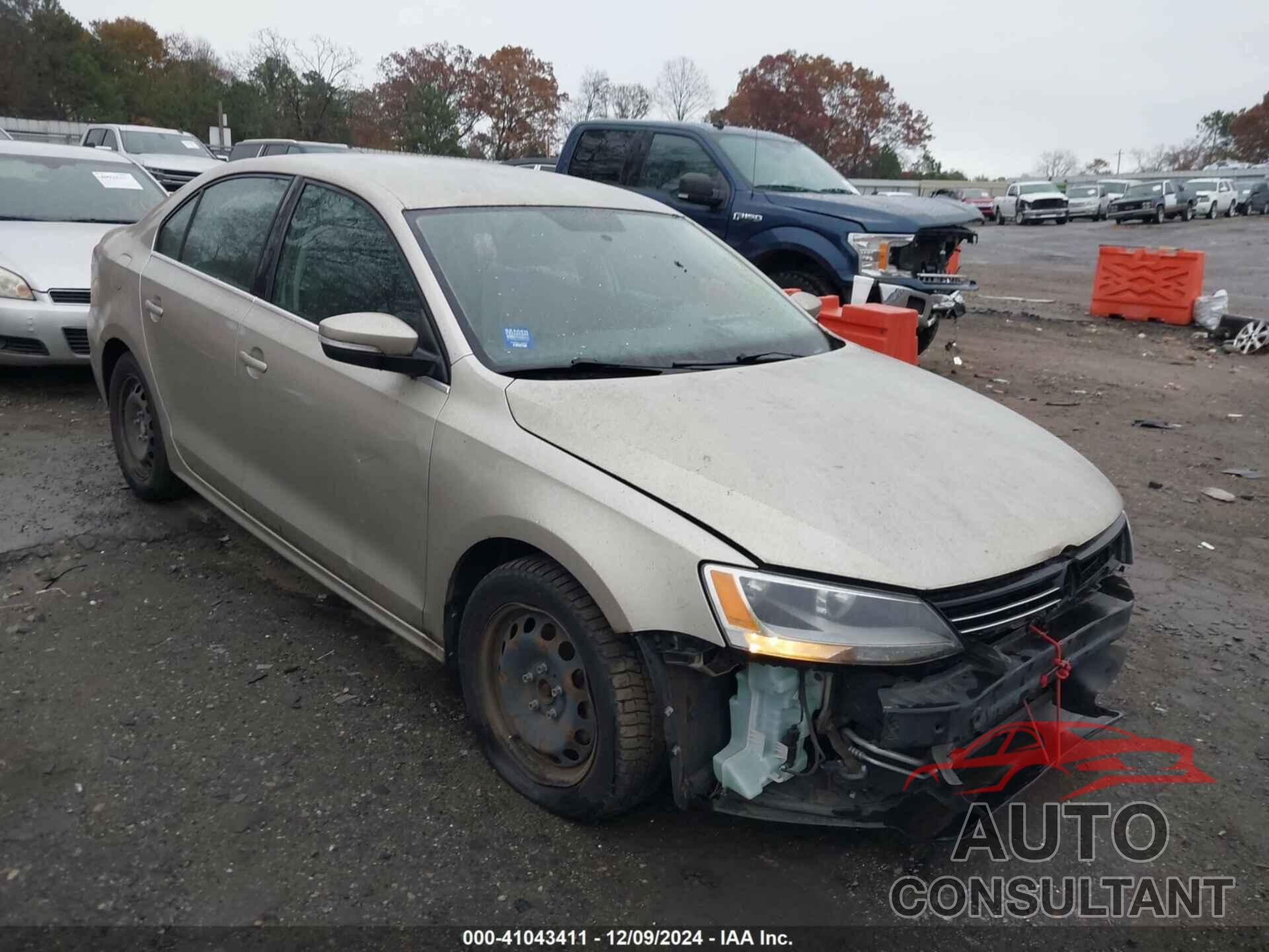 VOLKSWAGEN JETTA 2013 - 3VWDP7AJ2DM204697