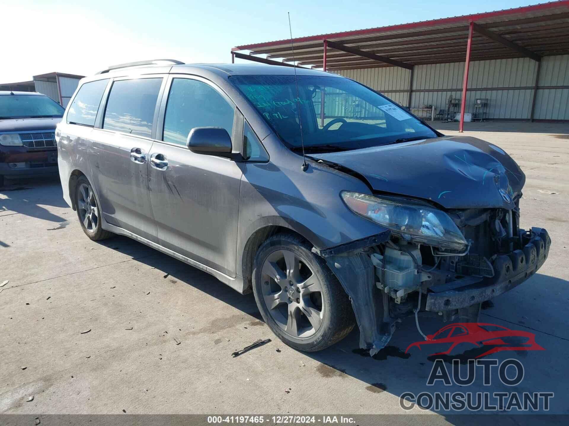 TOYOTA SIENNA 2014 - 5TDXK3DC7ES482954