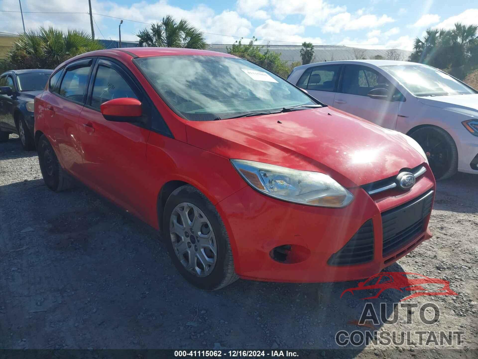 FORD FOCUS 2012 - 1FAHP3K25CL375003