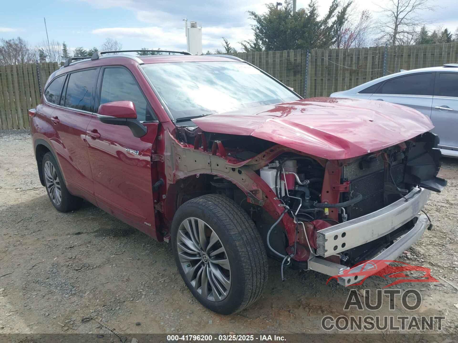 TOYOTA HIGHLANDER 2020 - 5TDEBRCH3LS003336