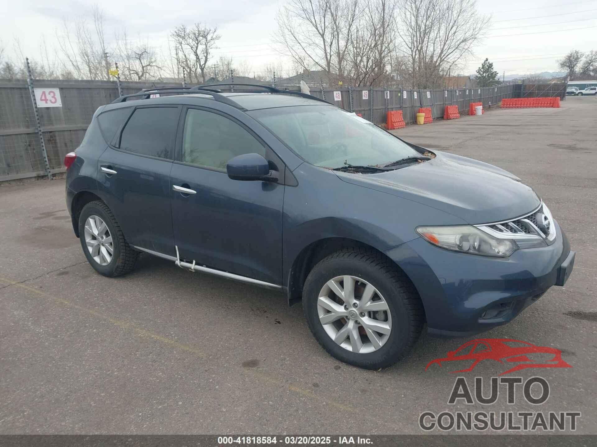 NISSAN MURANO 2014 - JN8AZ1MU1EW414975