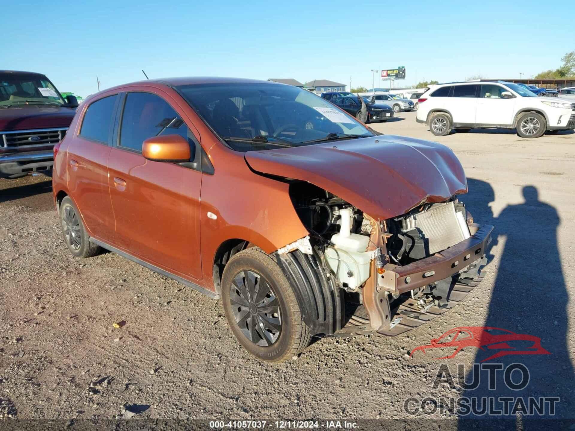 MITSUBISHI MIRAGE 2017 - ML32A3HJXHH016422
