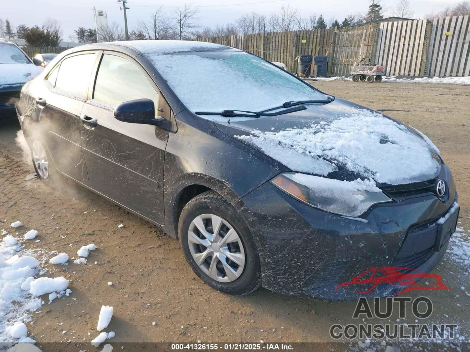 TOYOTA COROLLA 2014 - 2T1BURHE2EC184596