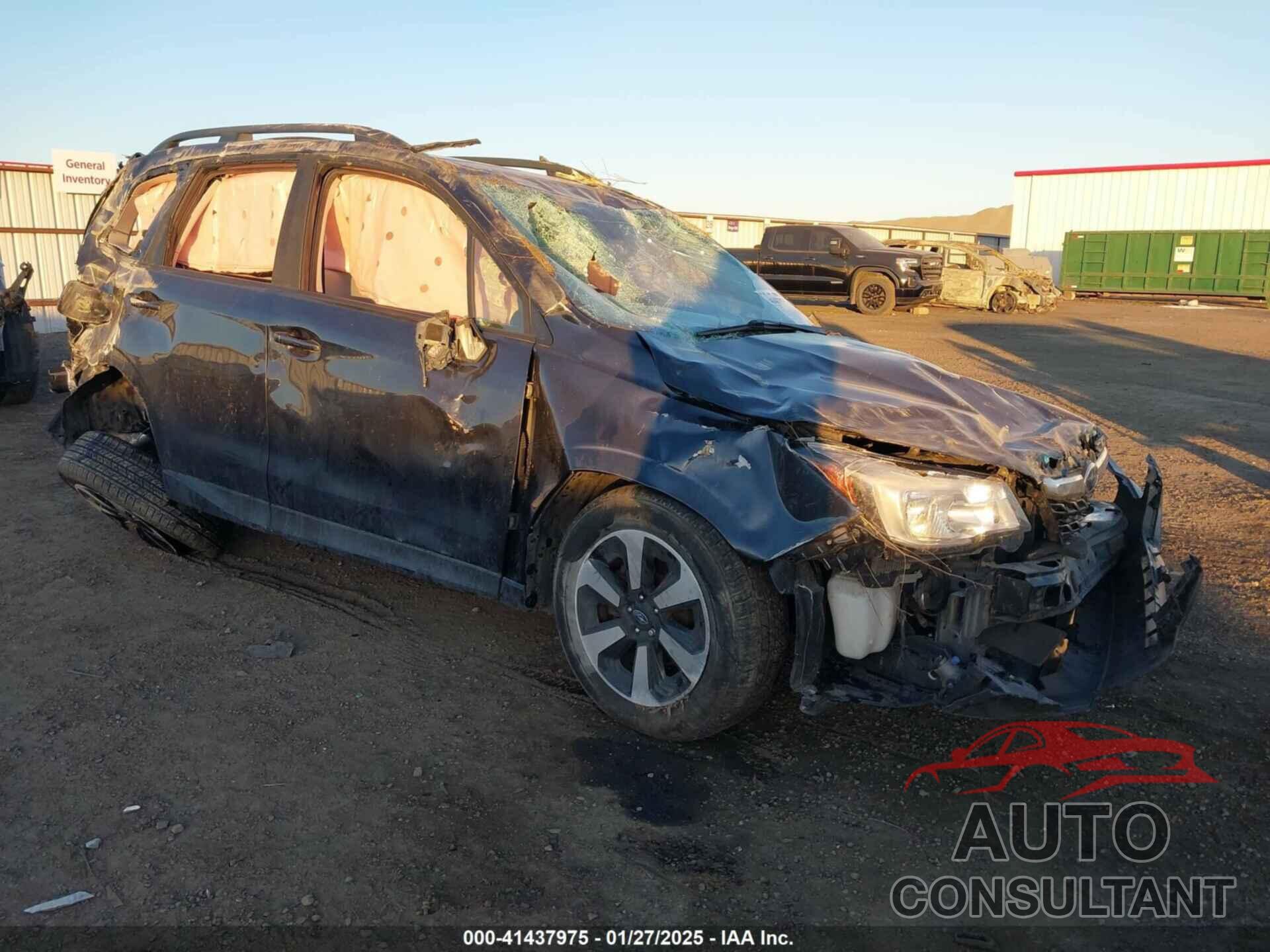 SUBARU FORESTER 2018 - JF2SJAGC1JH617844